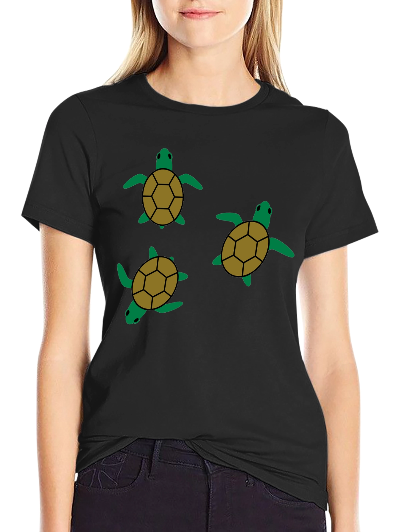 Turtle Graphic Tee - Stylish Casual Wear