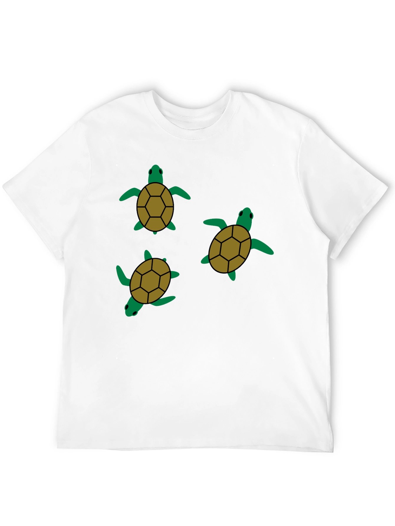Turtle Graphic Tee - Stylish Casual Wear
