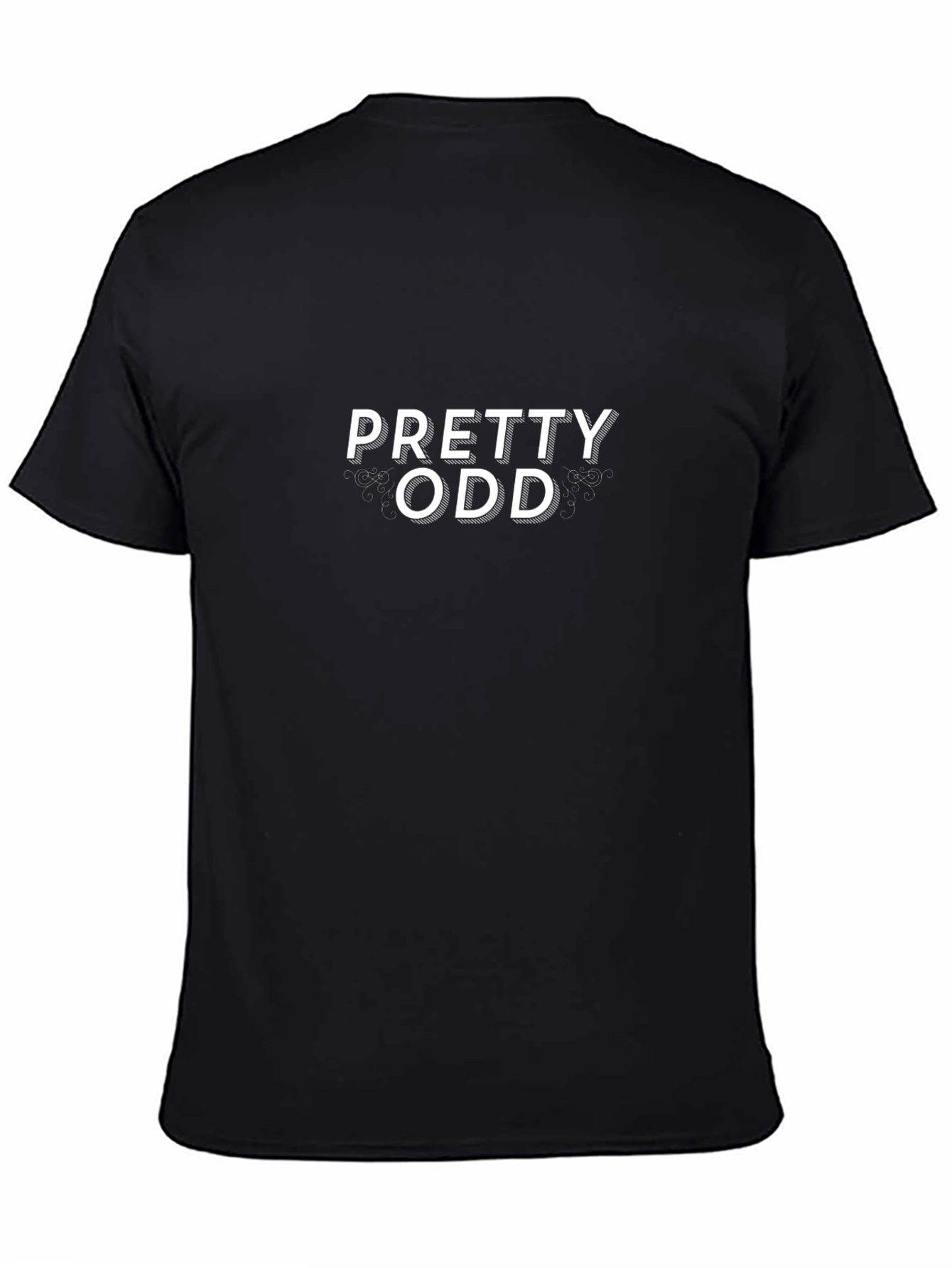 Pretty Odd Black Graphic Tee