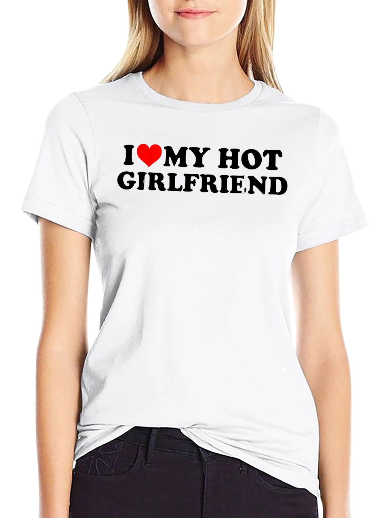 I Heart My Hot Girlfriend T-Shirt