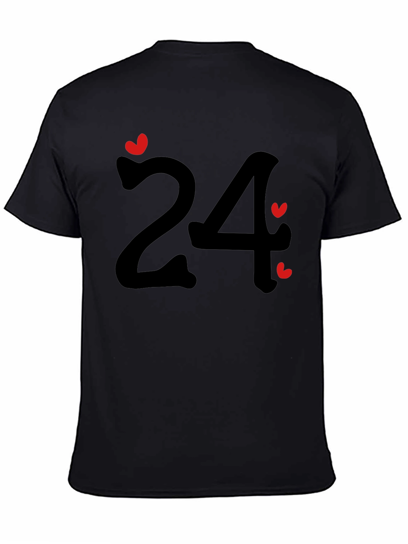 Number 24 with Hearts Tee