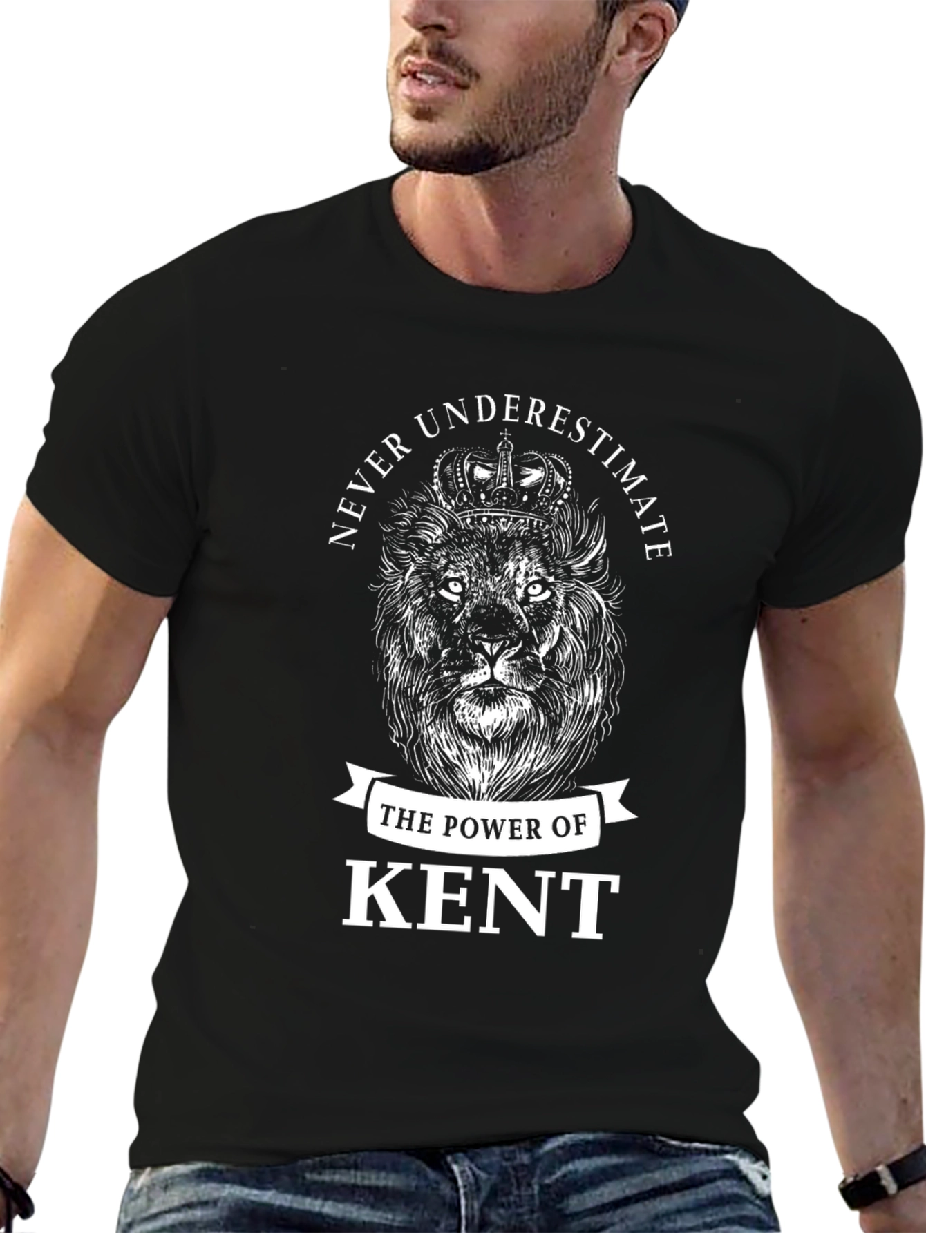 Never Underestimate Kent Lion Graphic Tee