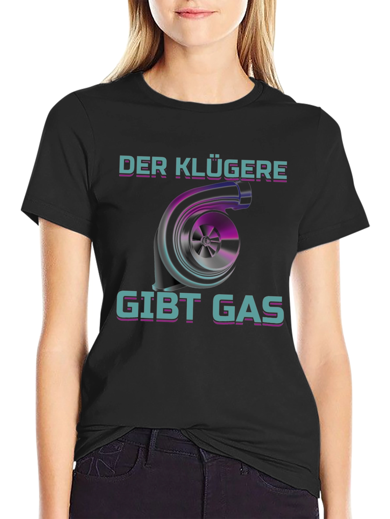 Der Klügere Gibt Gas T-Shirt