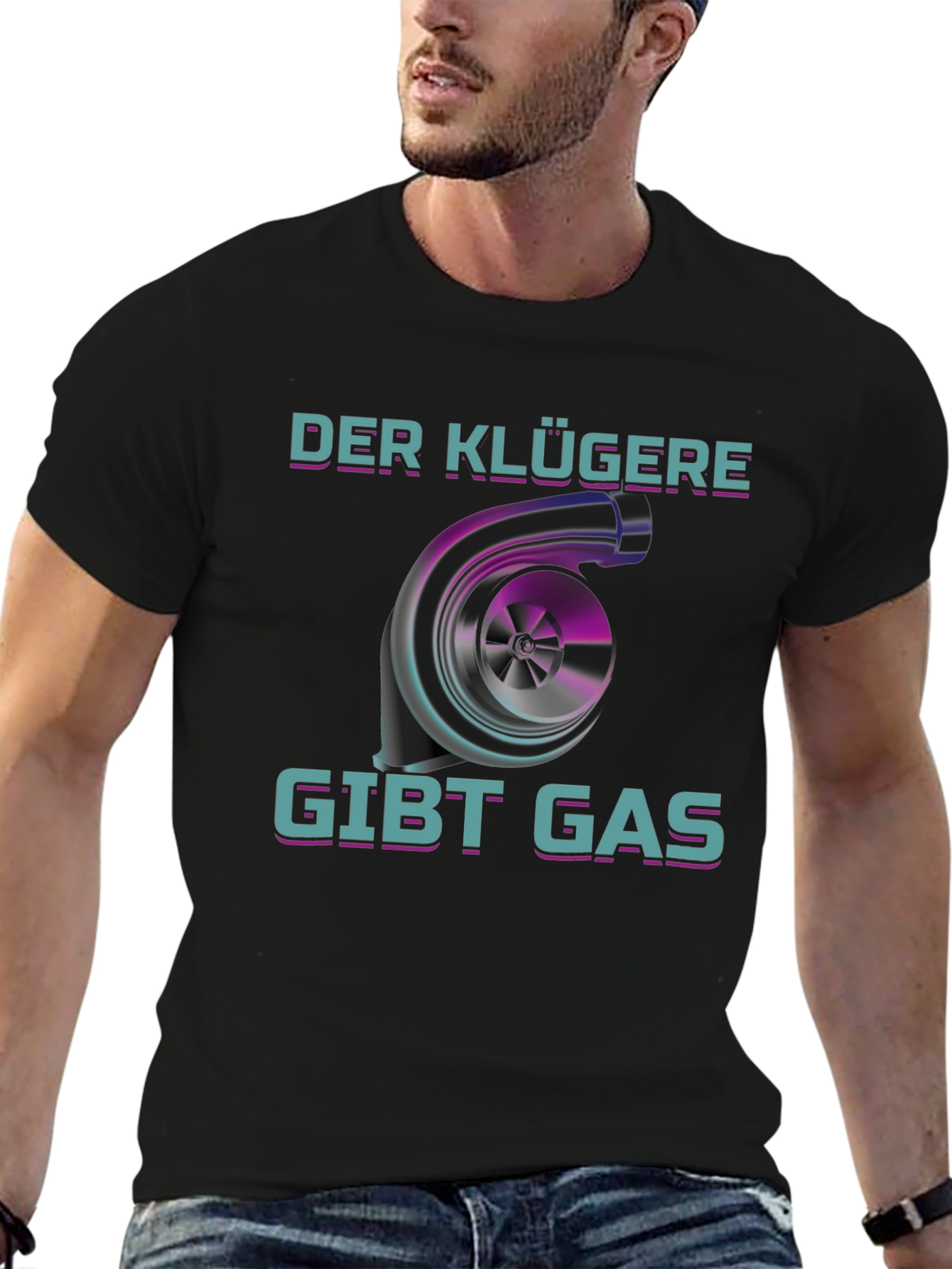 Der Klügere Gibt Gas T-Shirt