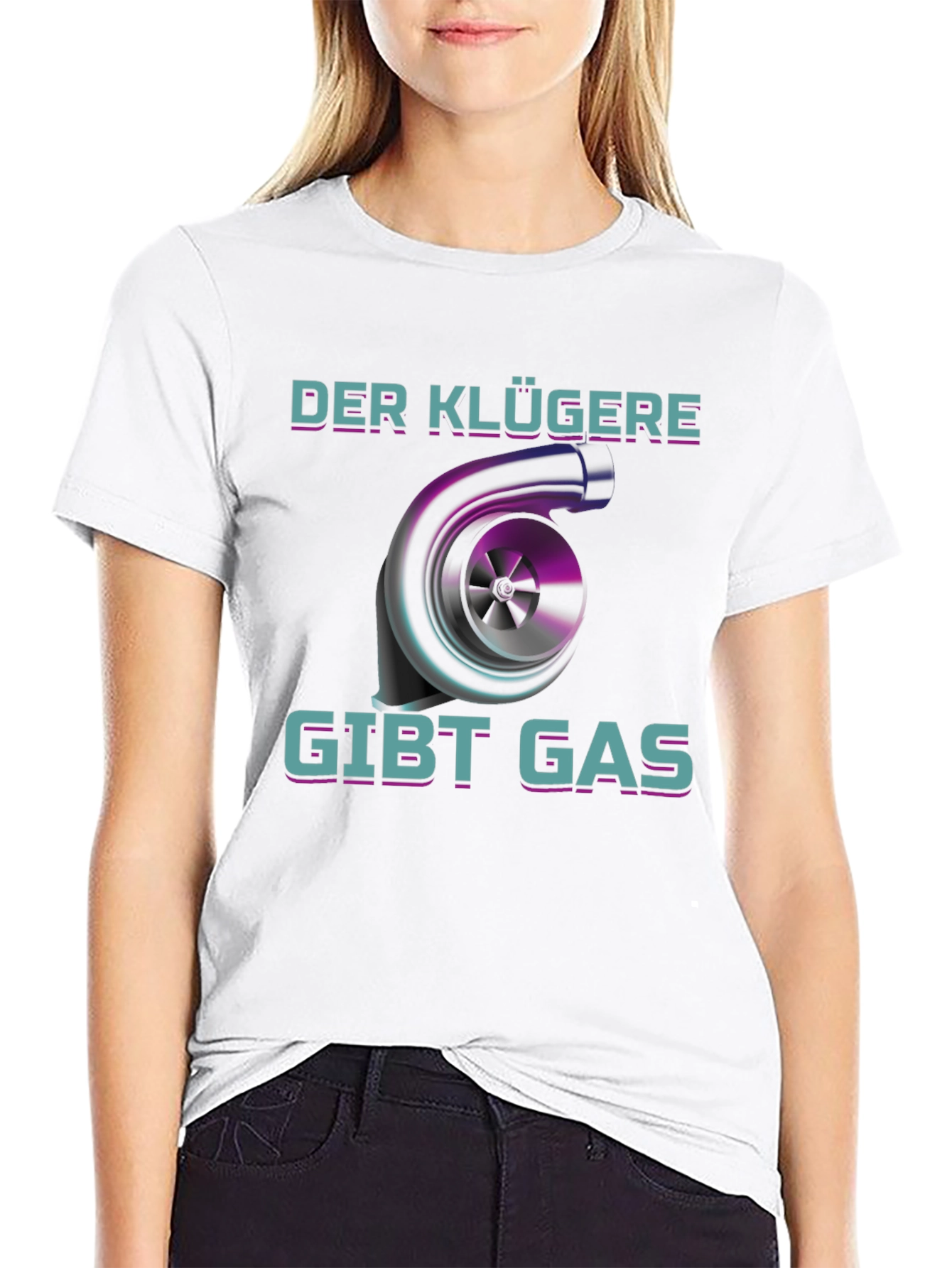 Der Klügere Gibt Gas T-Shirt