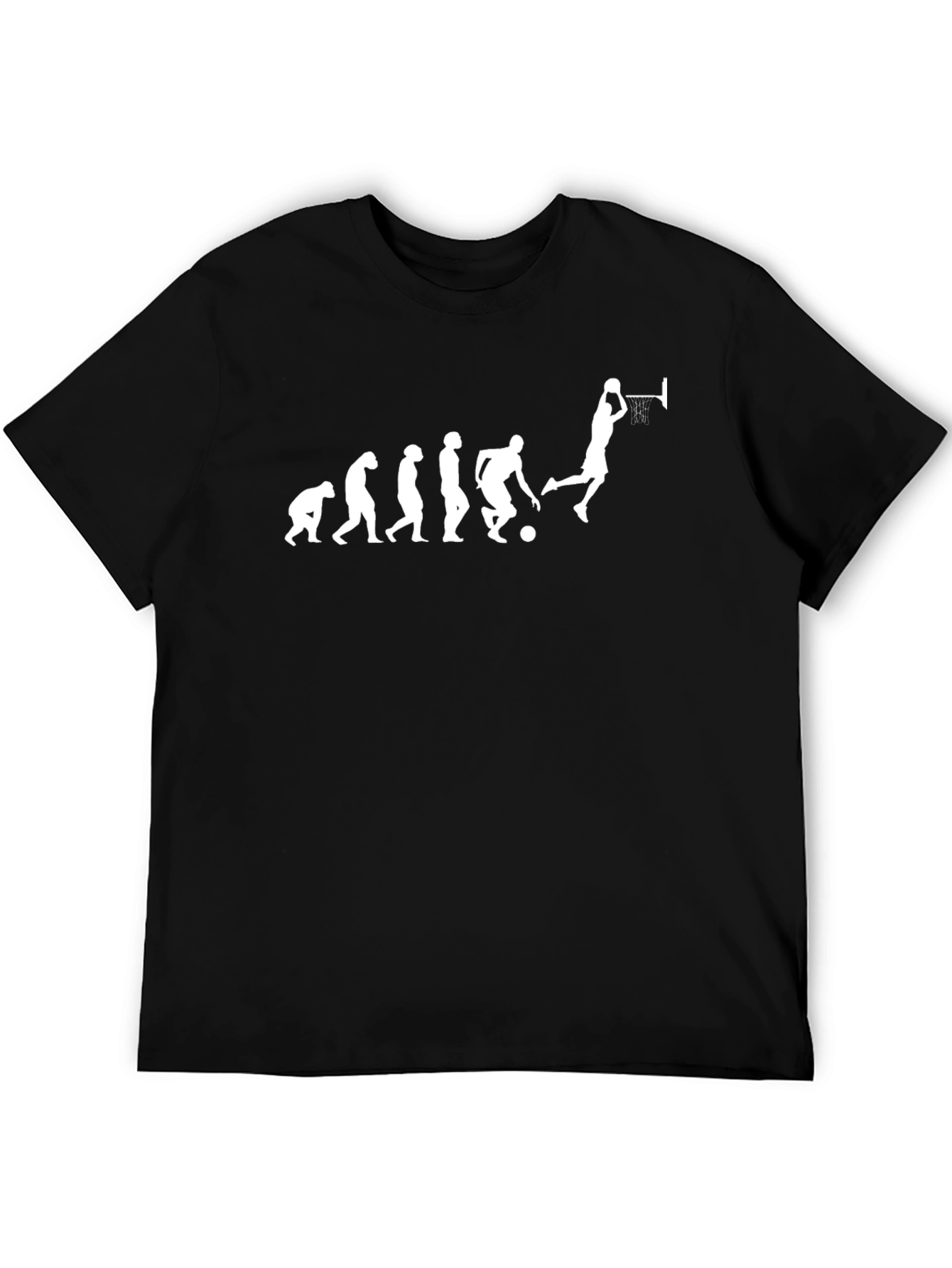 Basketball Evolution T-Shirt - Funny Graphic Tee