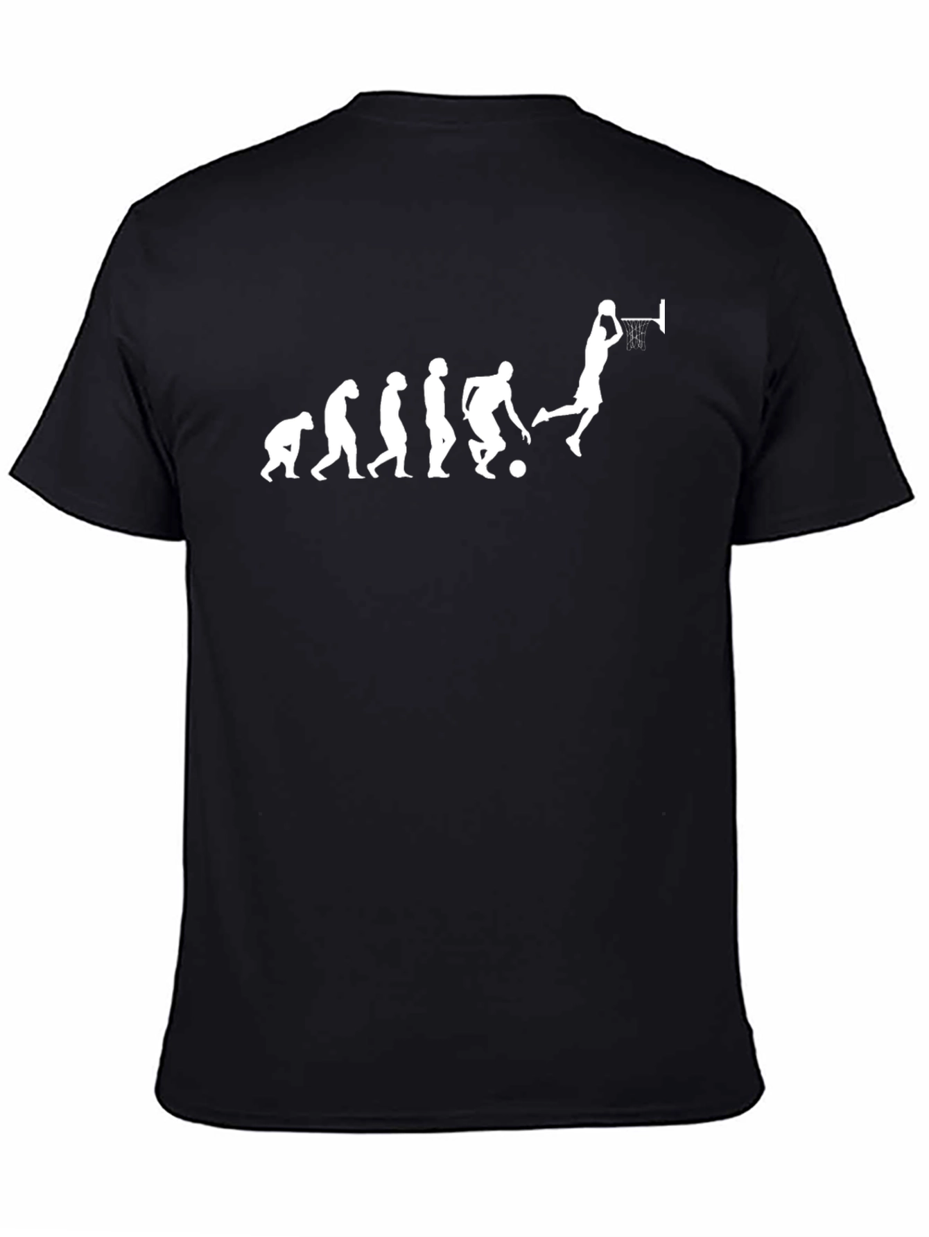 Basketball Evolution T-Shirt - Funny Graphic Tee