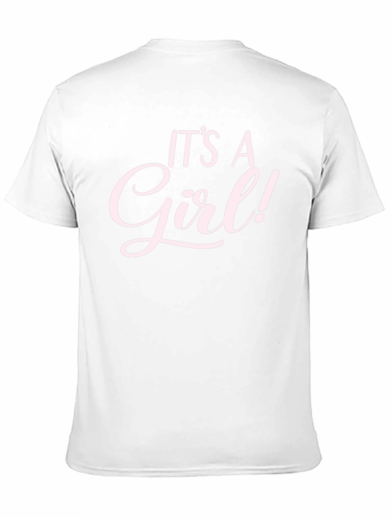 Its a Girl! Baby Shower Tee - Black