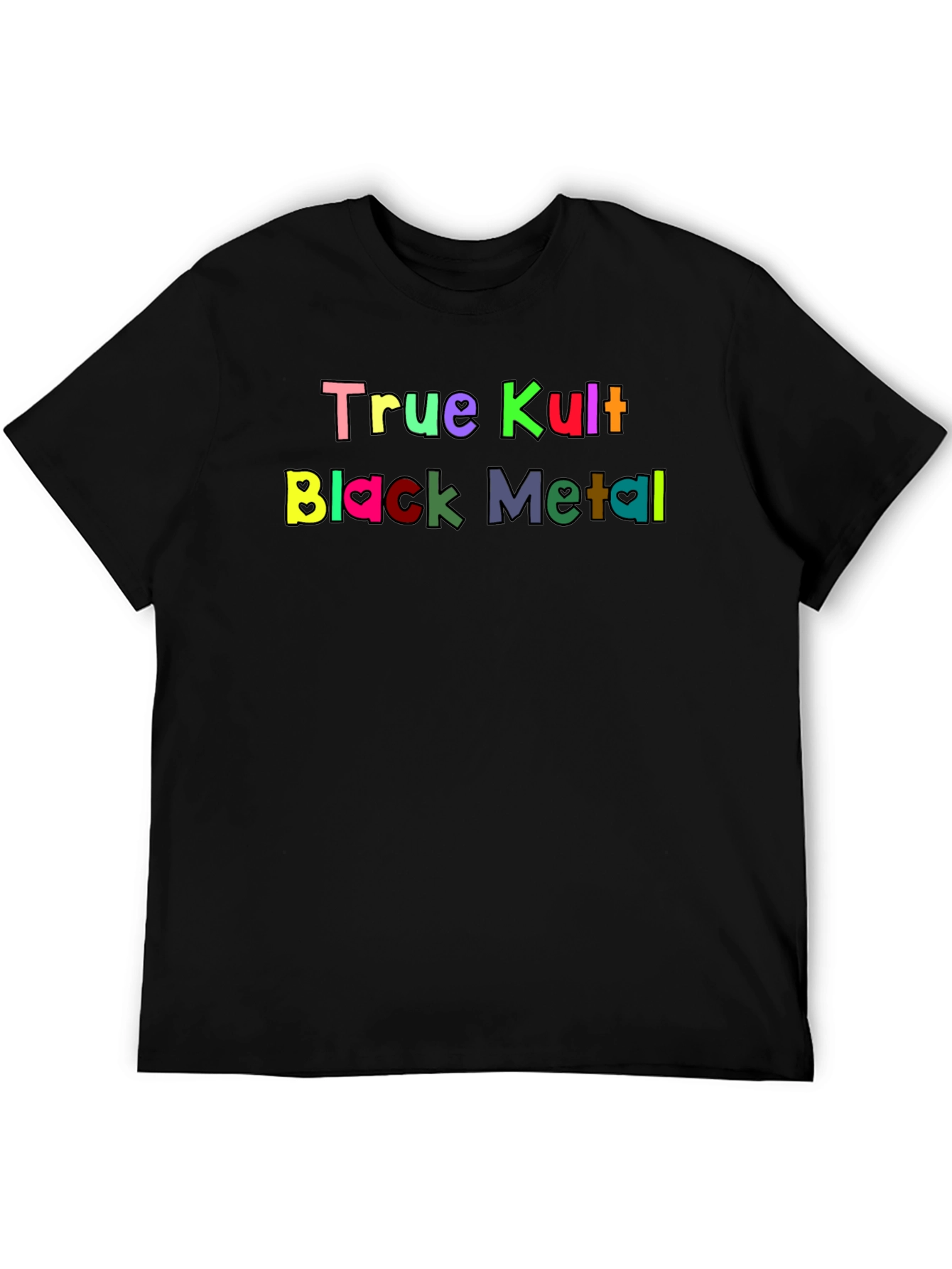 True Kult Black Metal Graphic T-Shirt