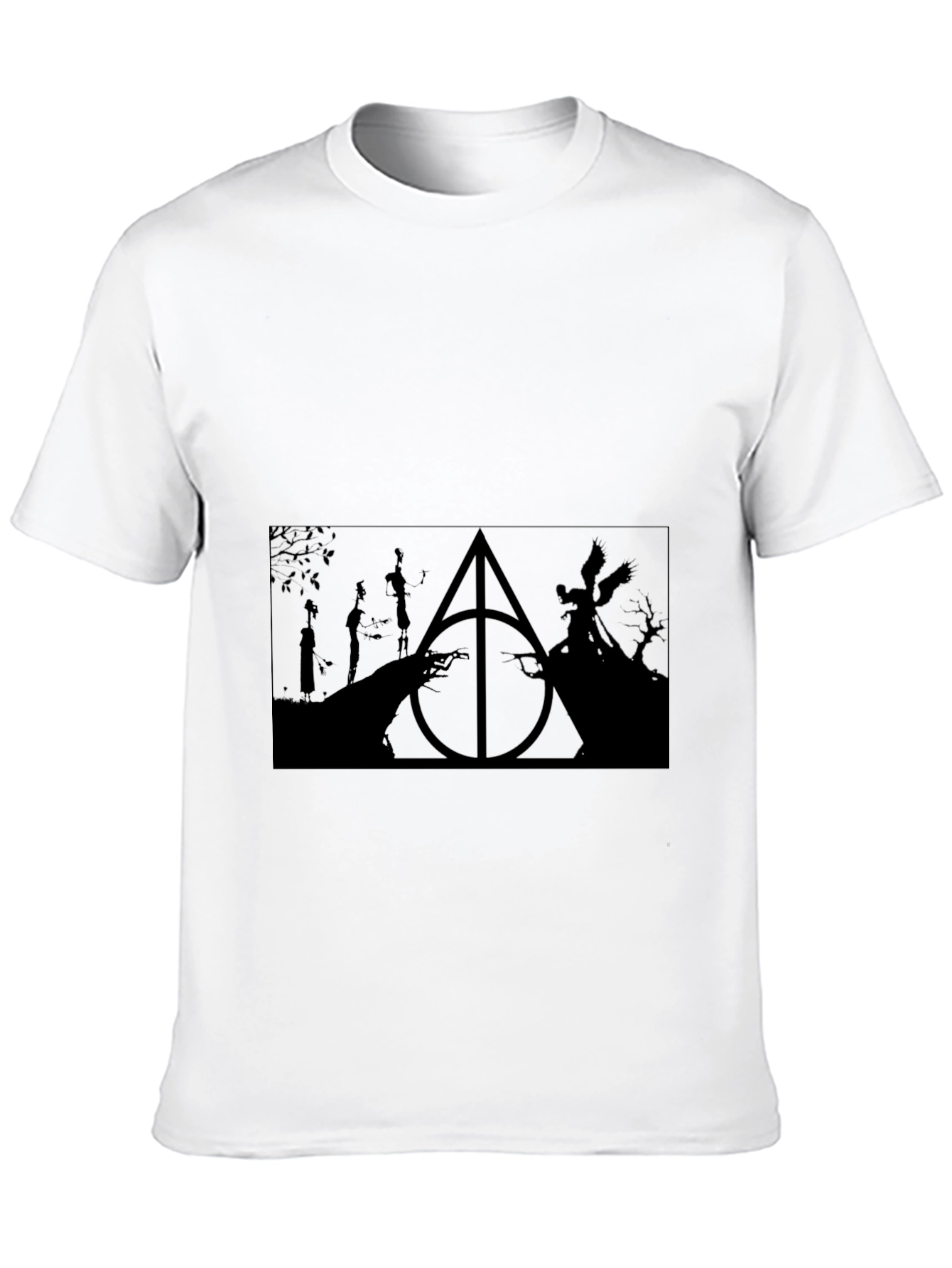 Harry Potter Deathly Hallows Graphic Tee