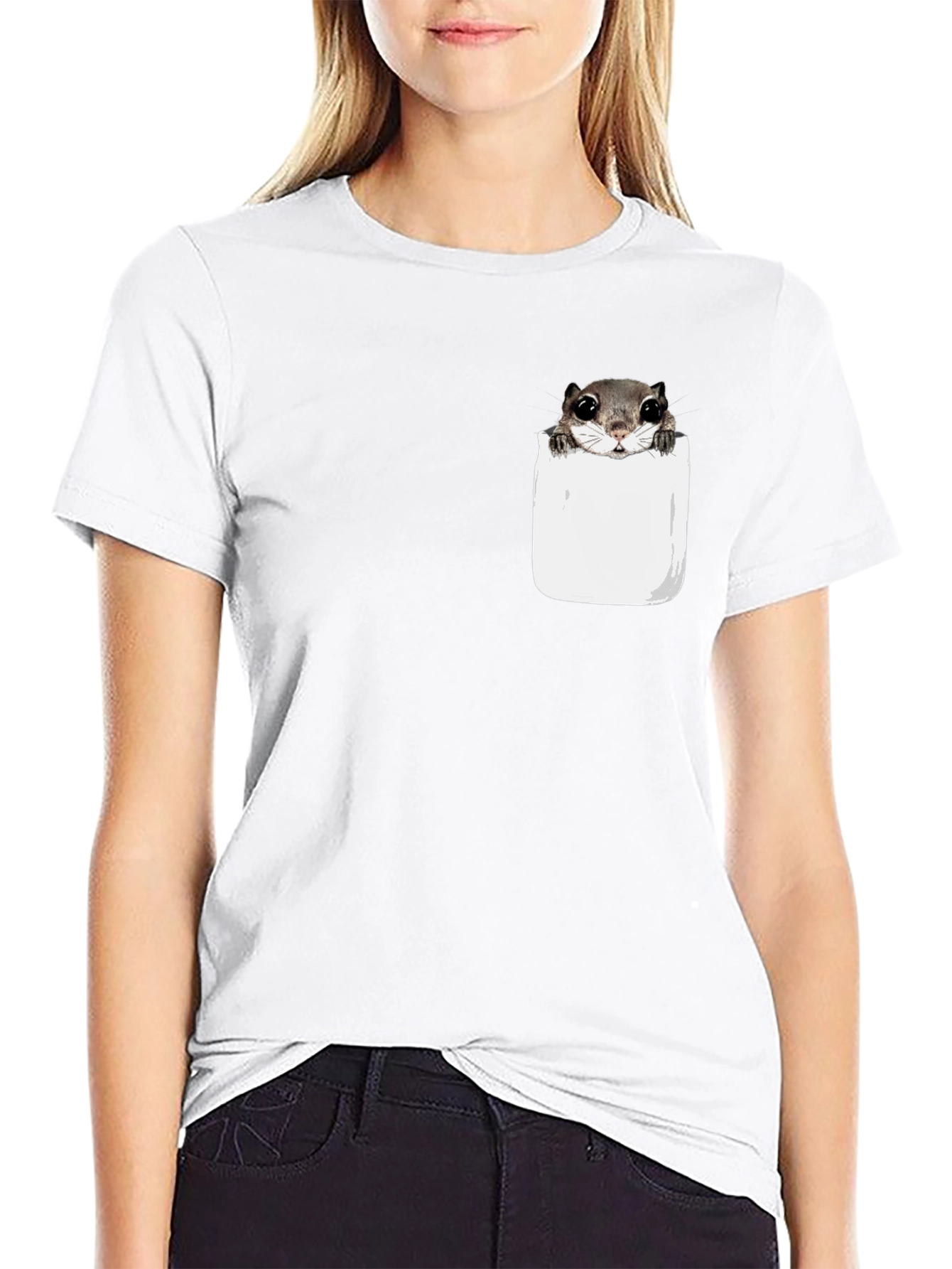 Squirrel Pocket Graphic Tee