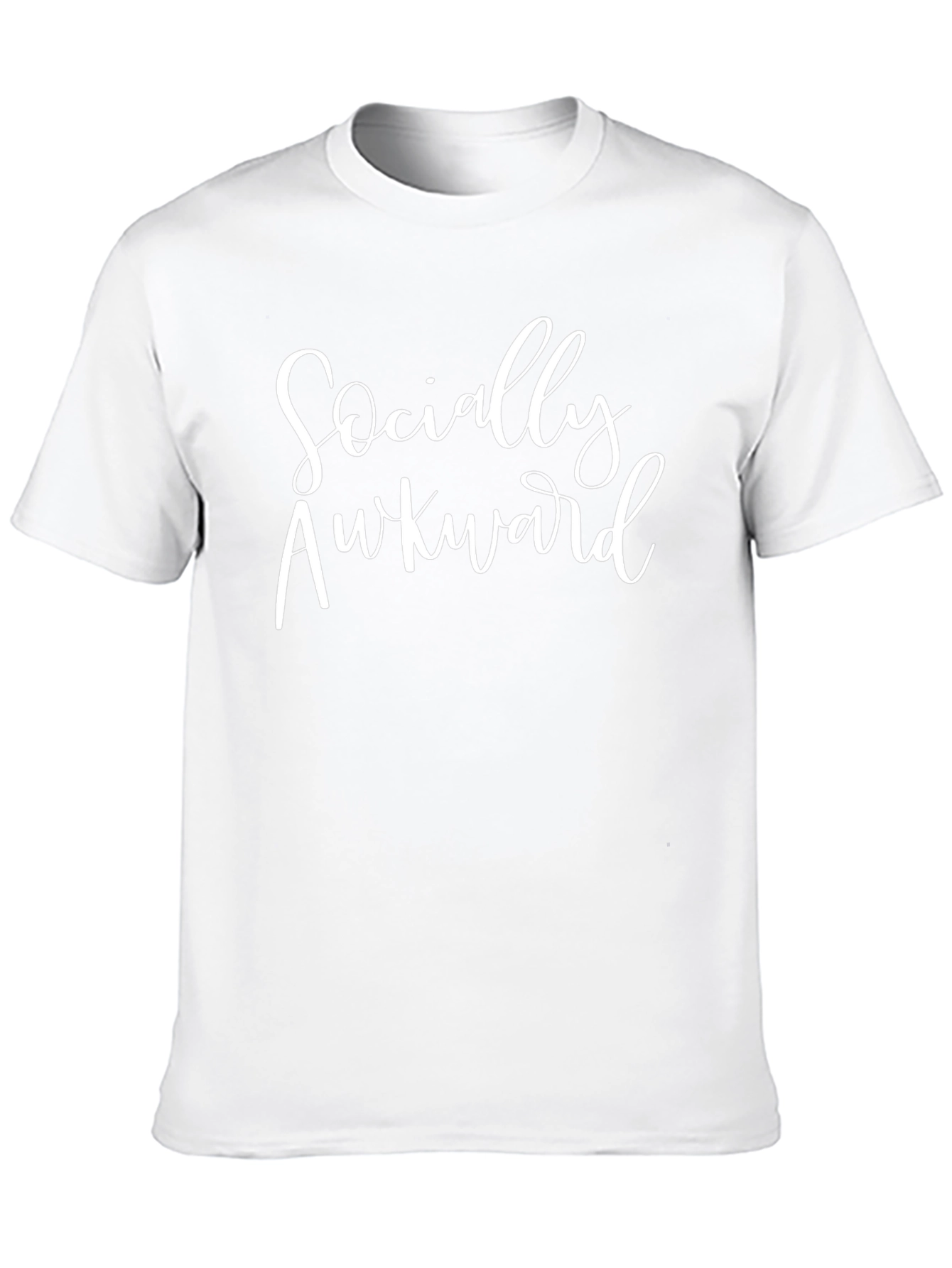 Socially Awkward Graphic T-Shirt - Black