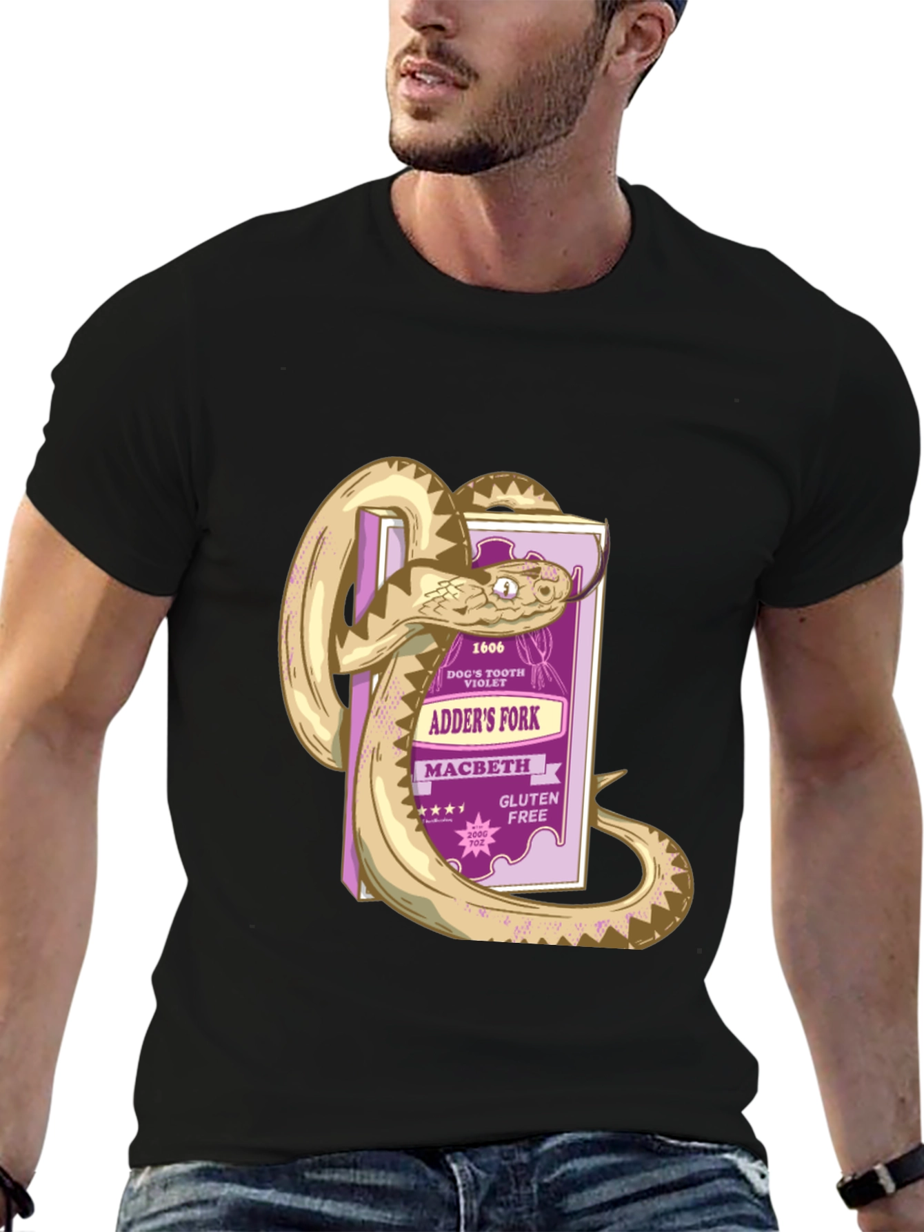 Adders Fork T-Shirt - Macbeth Inspired Graphic Tee