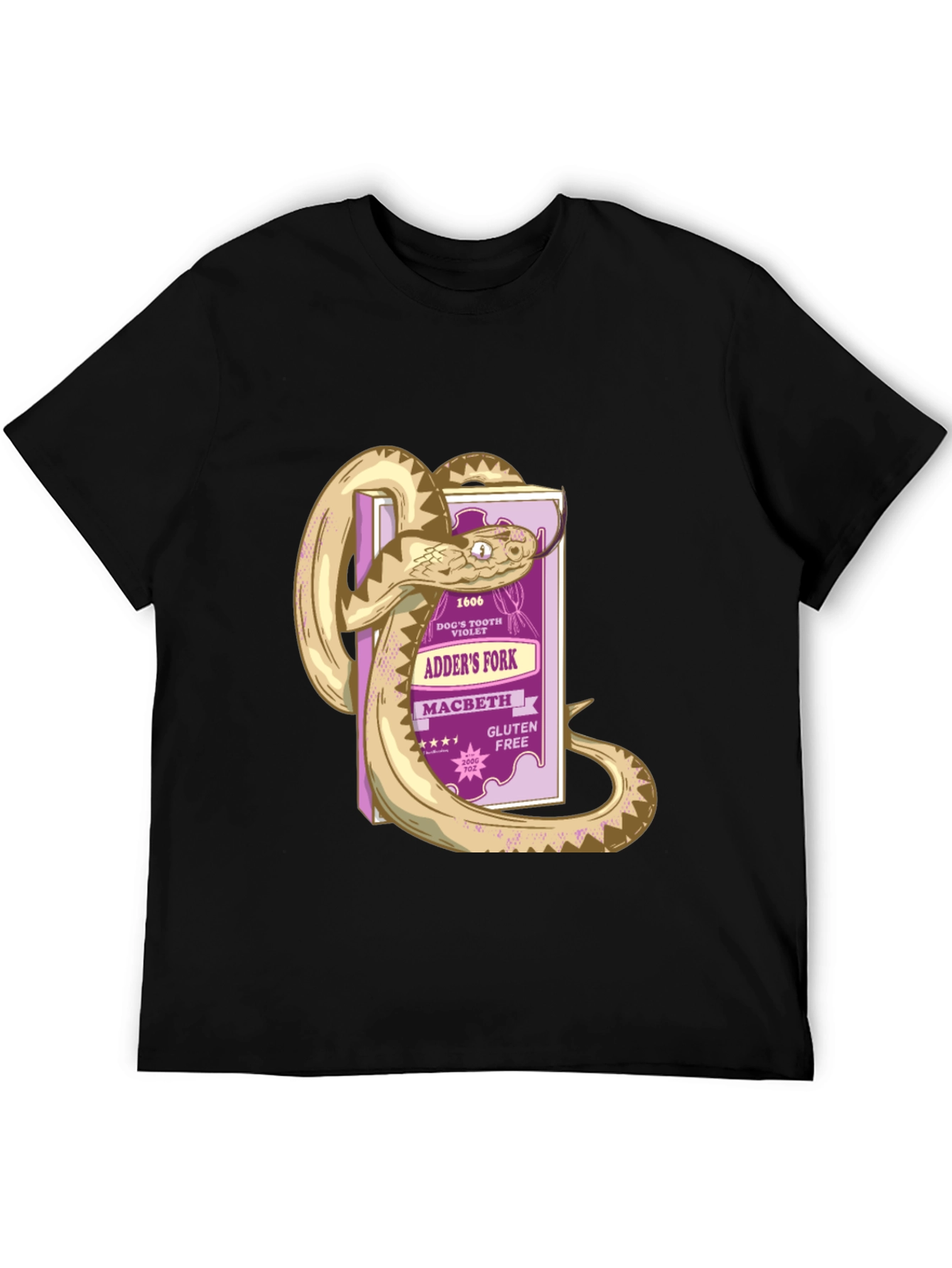 Adders Fork T-Shirt - Macbeth Inspired Graphic Tee