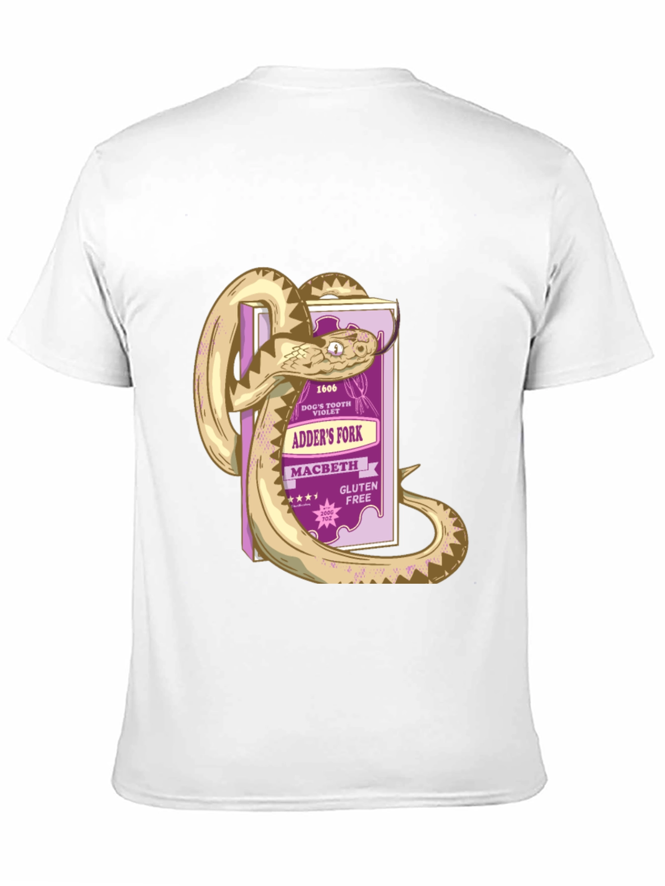 Adders Fork T-Shirt - Macbeth Inspired Graphic Tee