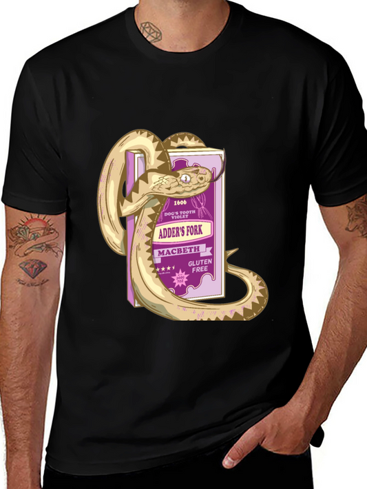Adders Fork T-Shirt - Macbeth Inspired Graphic Tee