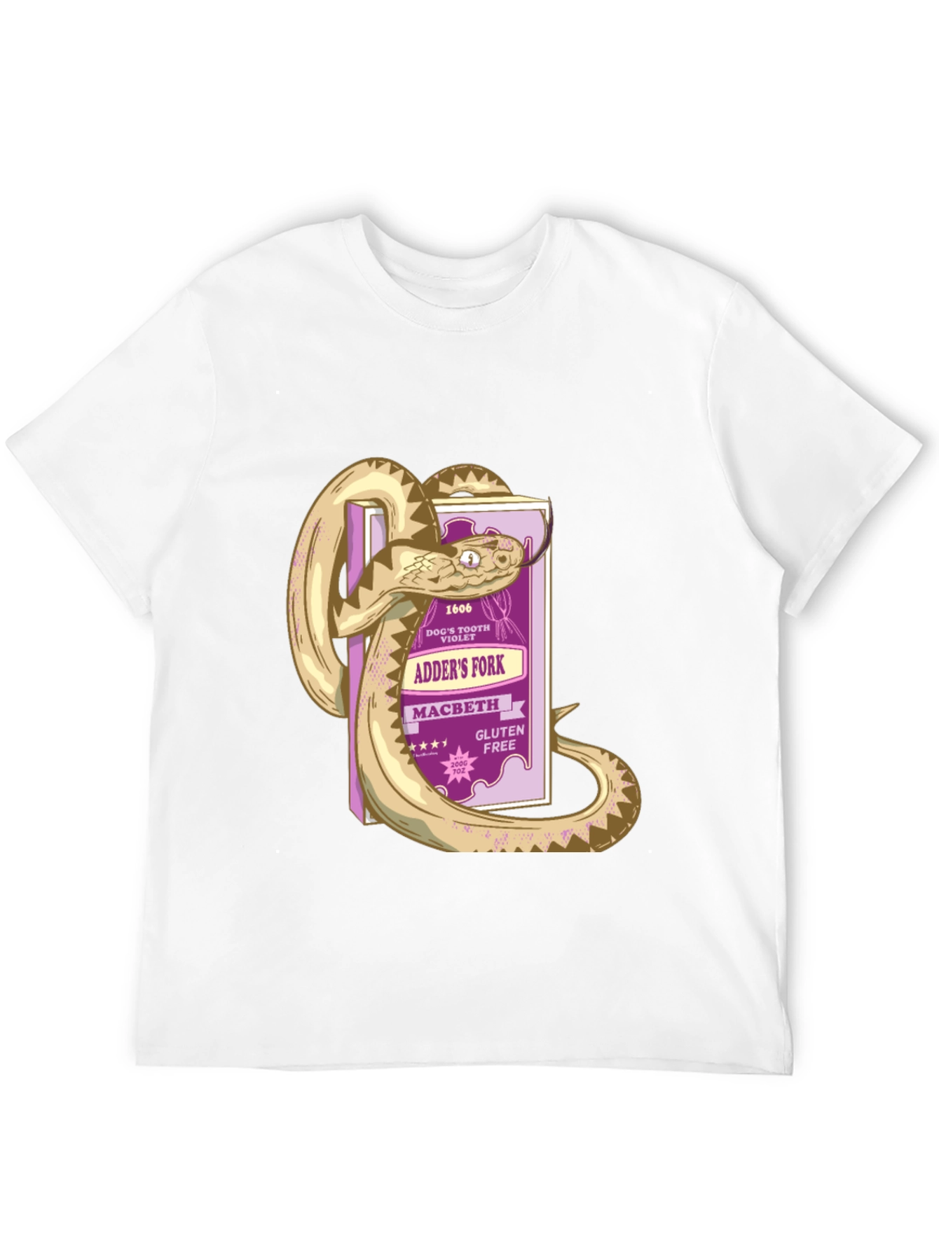 Adders Fork T-Shirt - Macbeth Inspired Graphic Tee