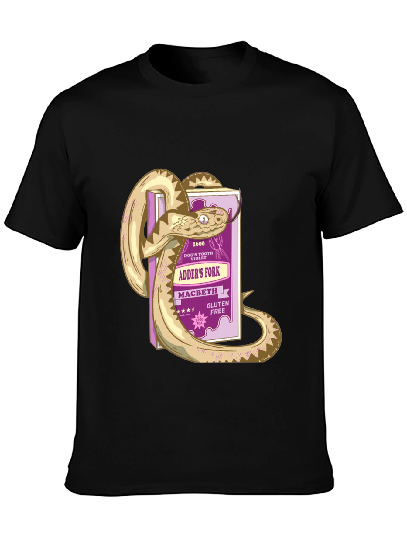 Adders Fork T-Shirt - Macbeth Inspired Graphic Tee