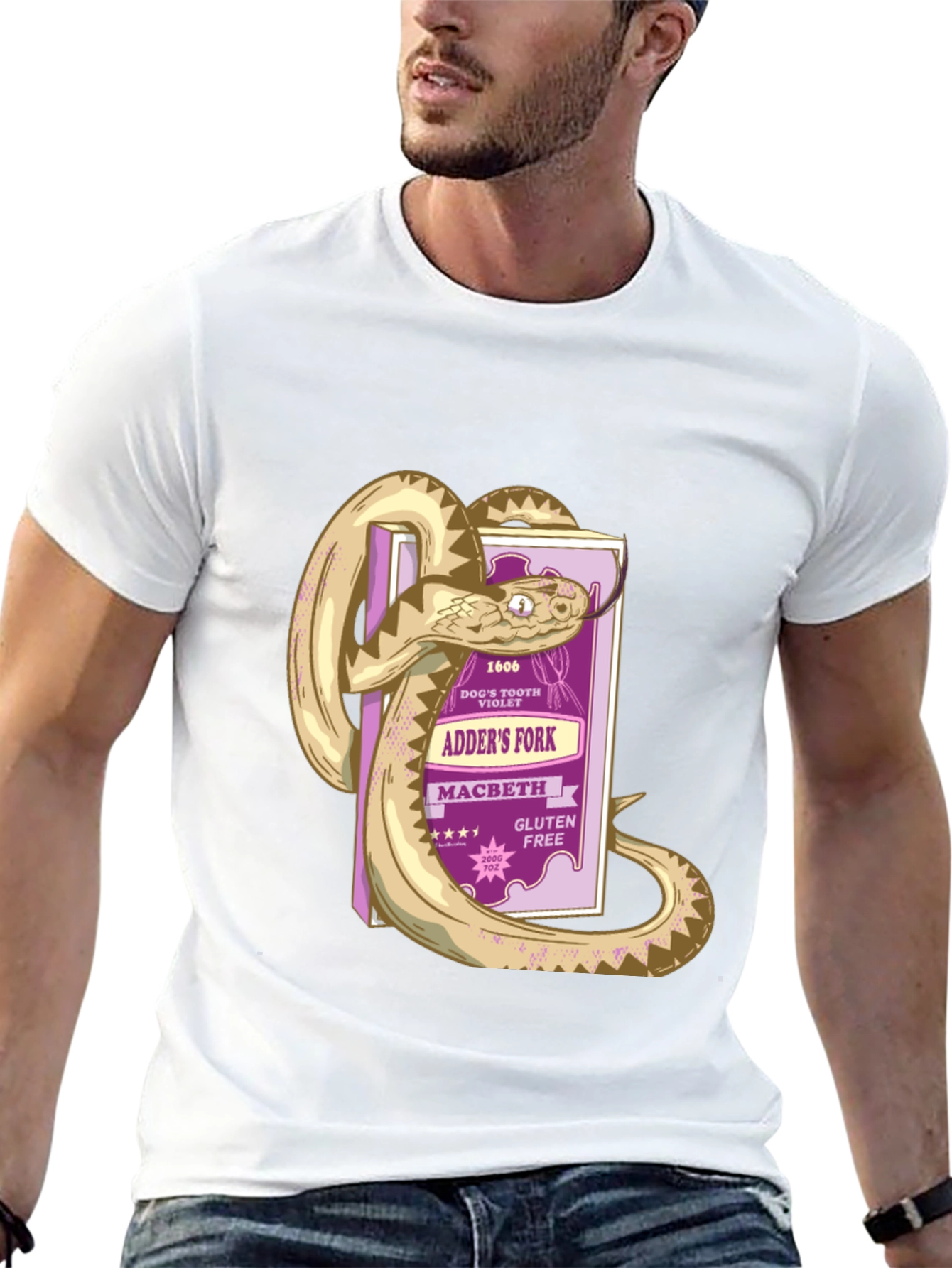 Adders Fork T-Shirt - Macbeth Inspired Graphic Tee