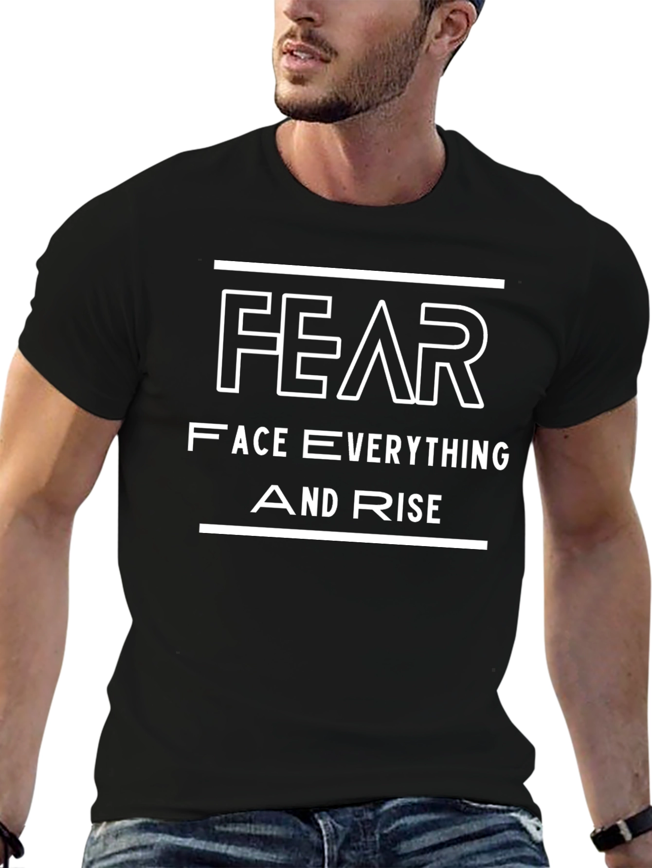 FEAR Face Everything And Rise Graphic T-Shirt