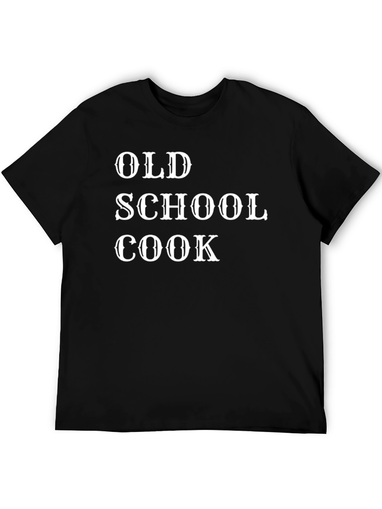 Old School Cook Graphic T-Shirt