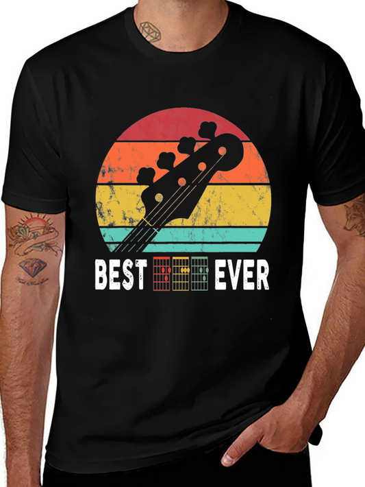 Best Guitar Ever T-Shirt - Retro Music Lover Tee