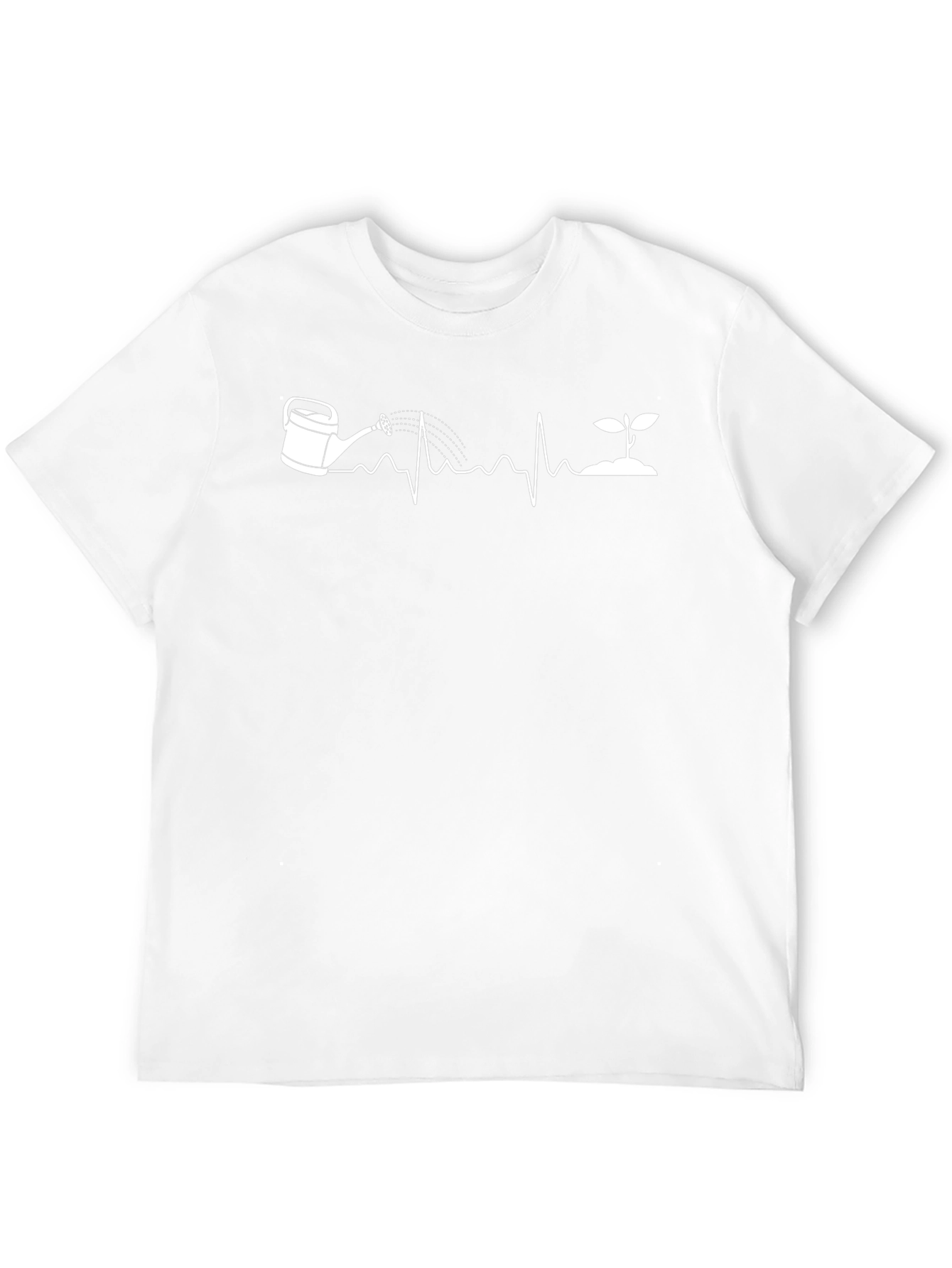Gardener Heartbeat T-Shirt - Black