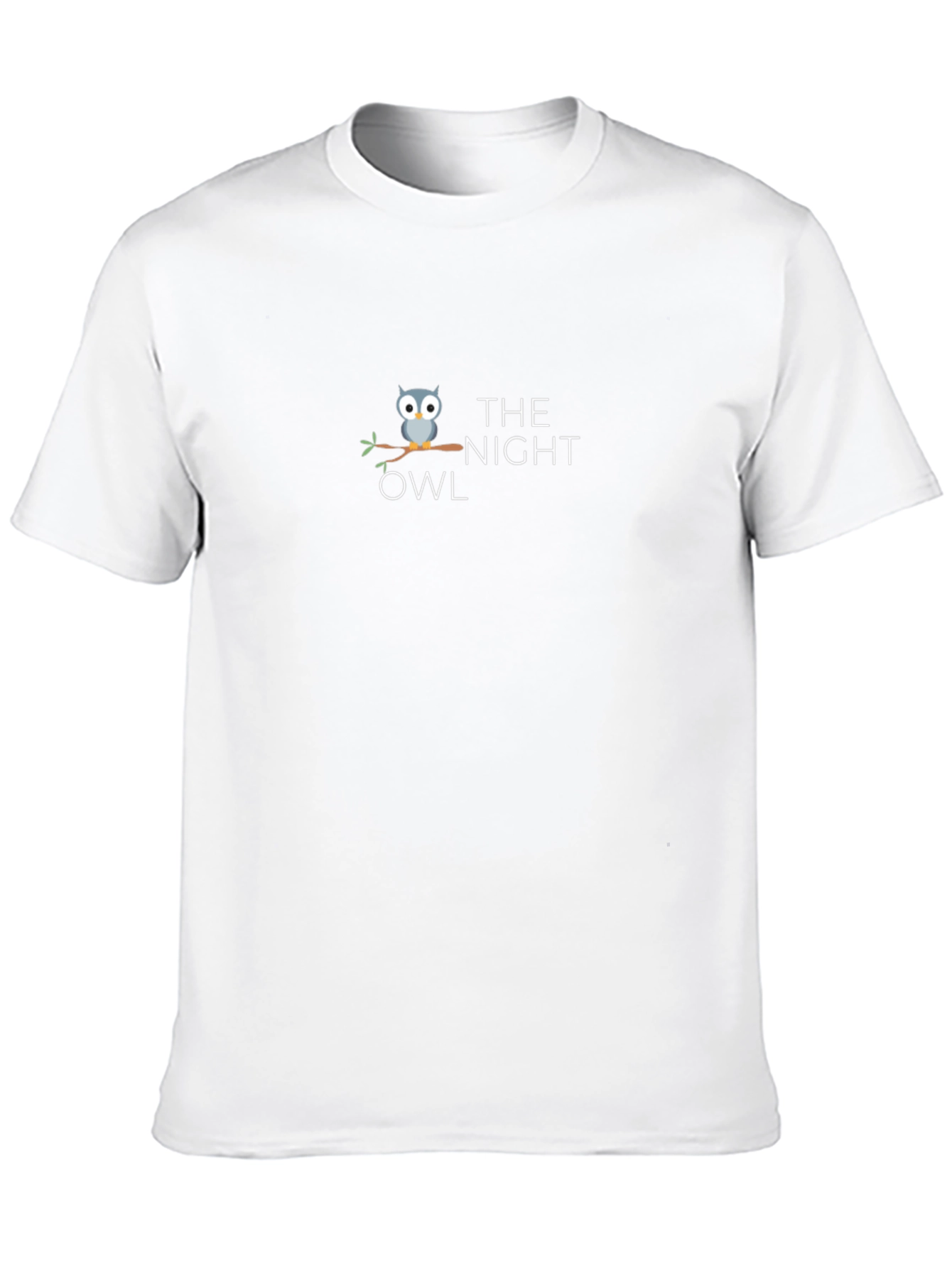 The Night Owl Graphic Tee - Black