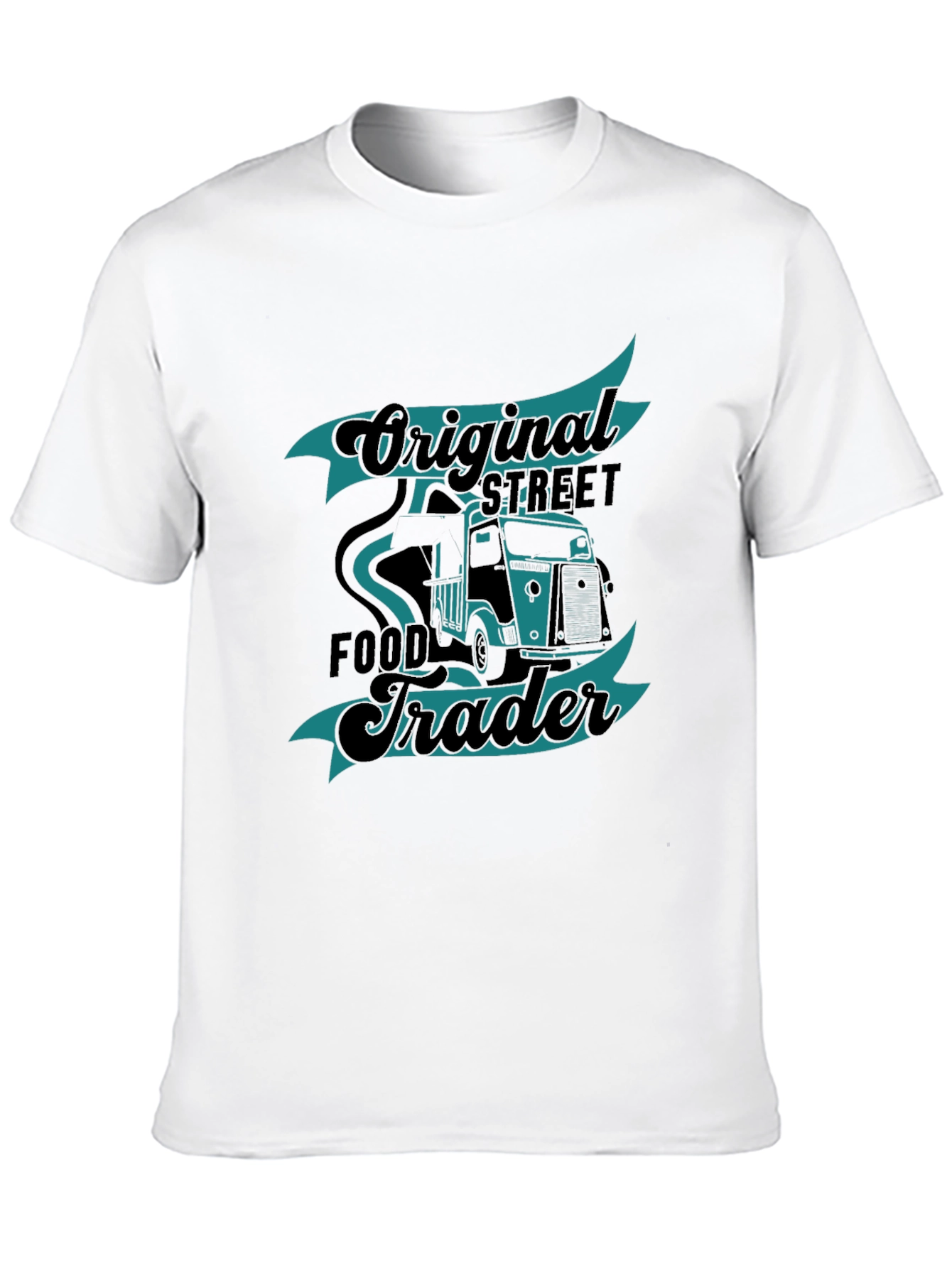 Original Street Food Trader Black T-Shirt