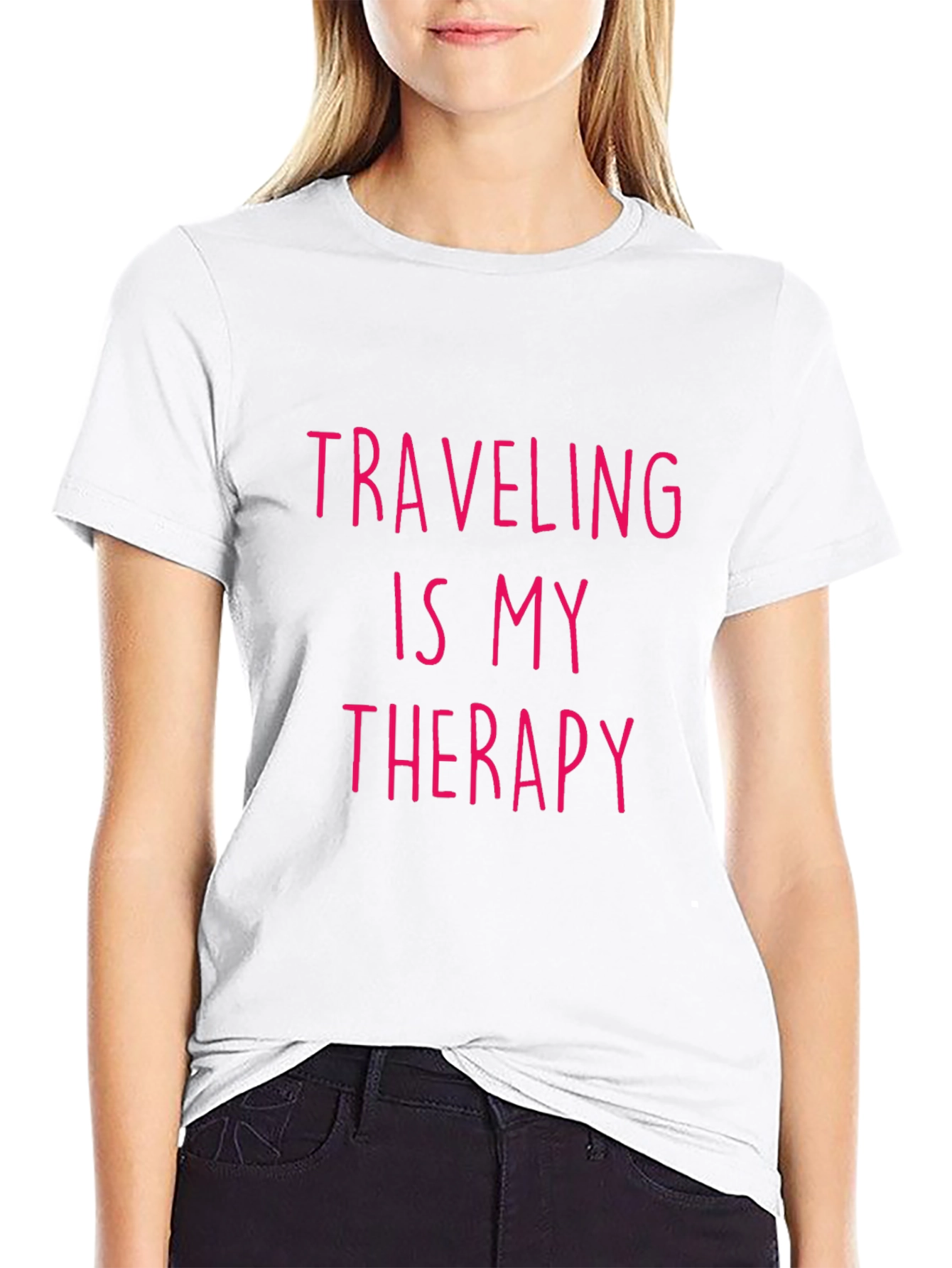 Traveling Is My Therapy Graphic Tee