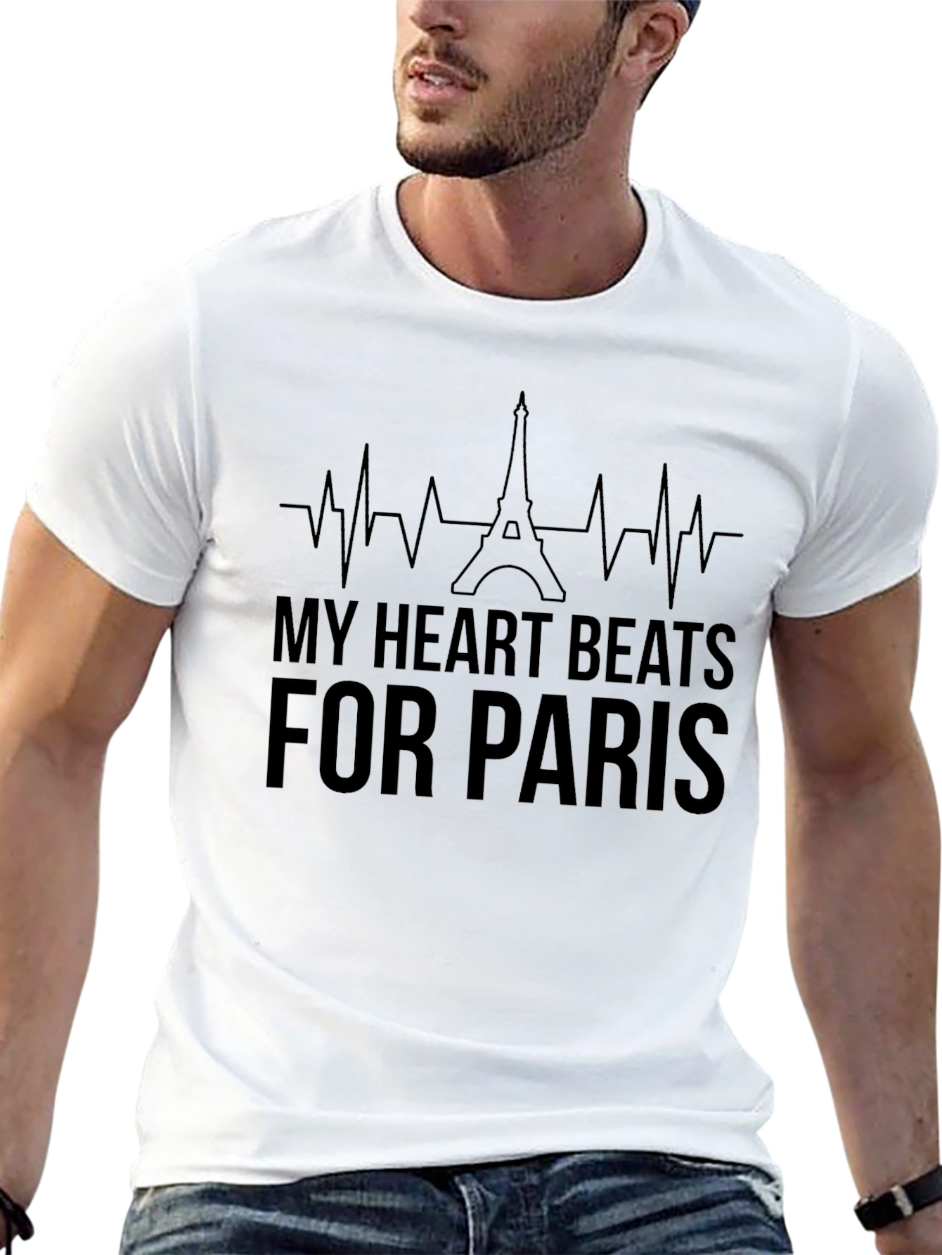 My Heart Beats for Paris T-Shirt