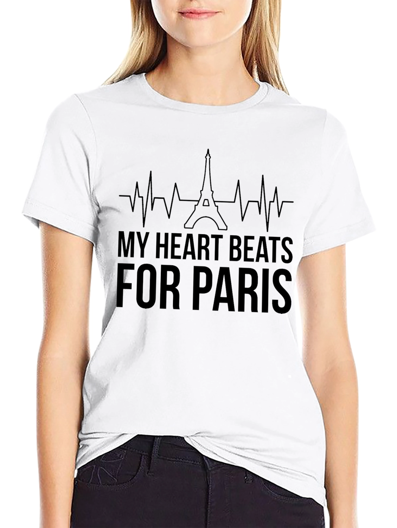 My Heart Beats for Paris T-Shirt
