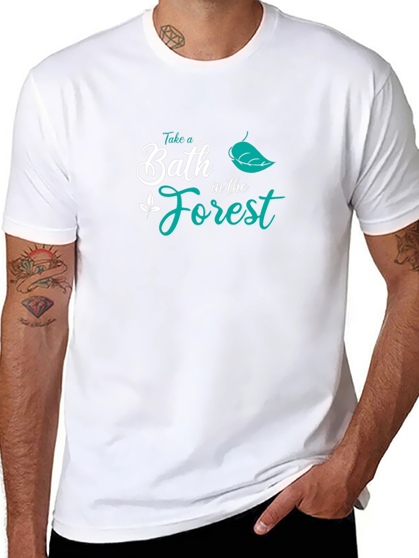 Take a Bath in the Forest Graphic Tee