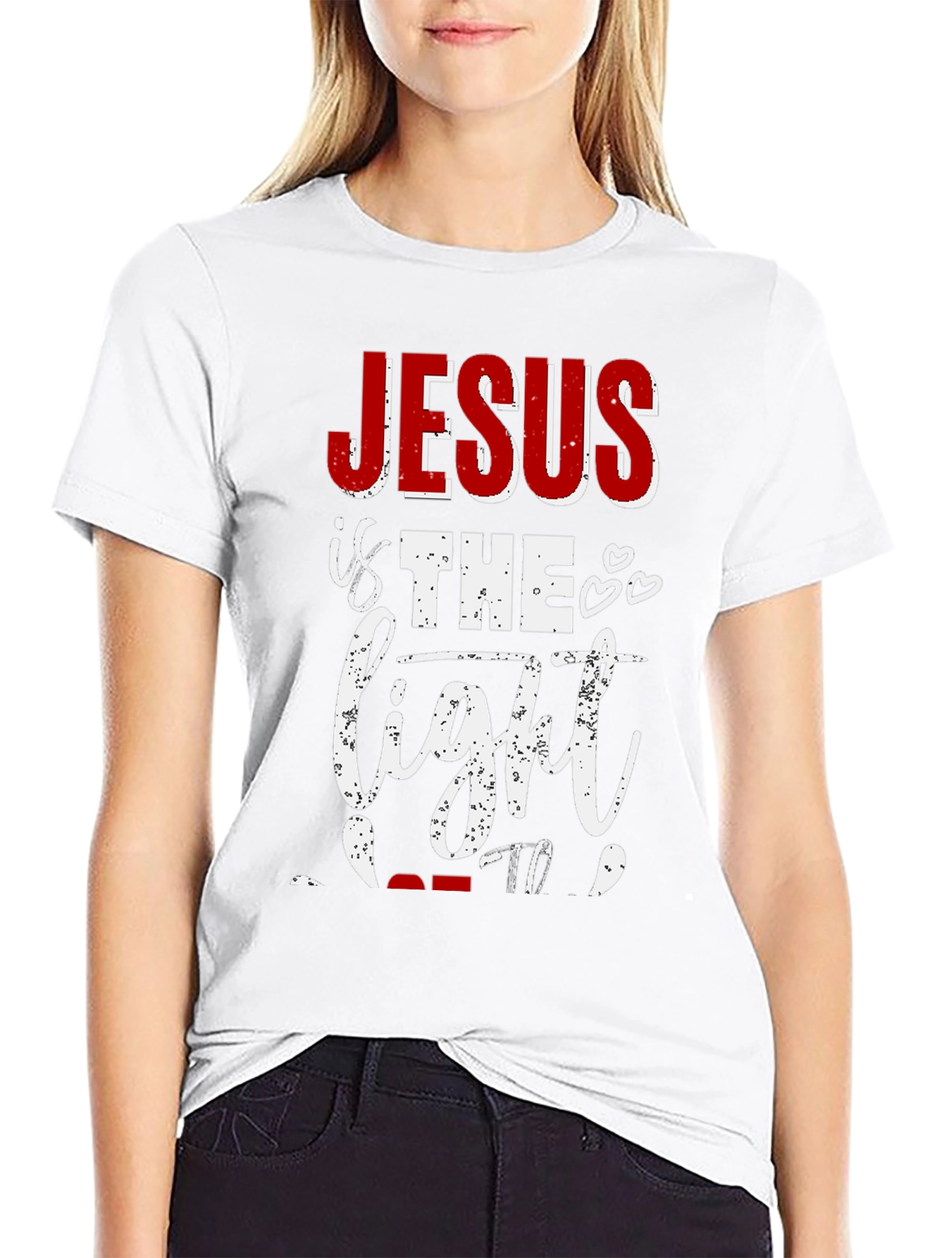 Jesus is the Light Graphic T-Shirt