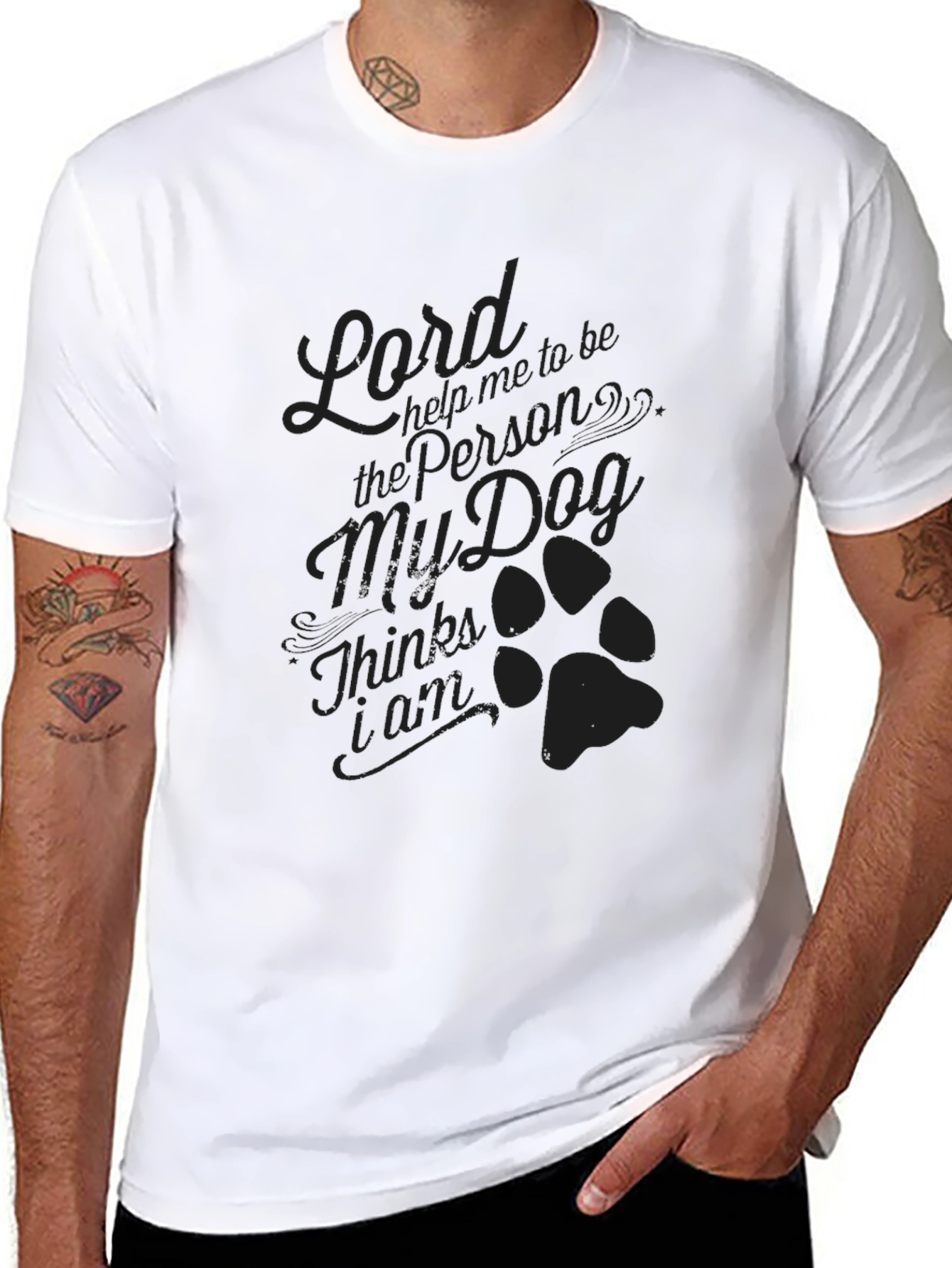 Lord Help Me Dog T-Shirt