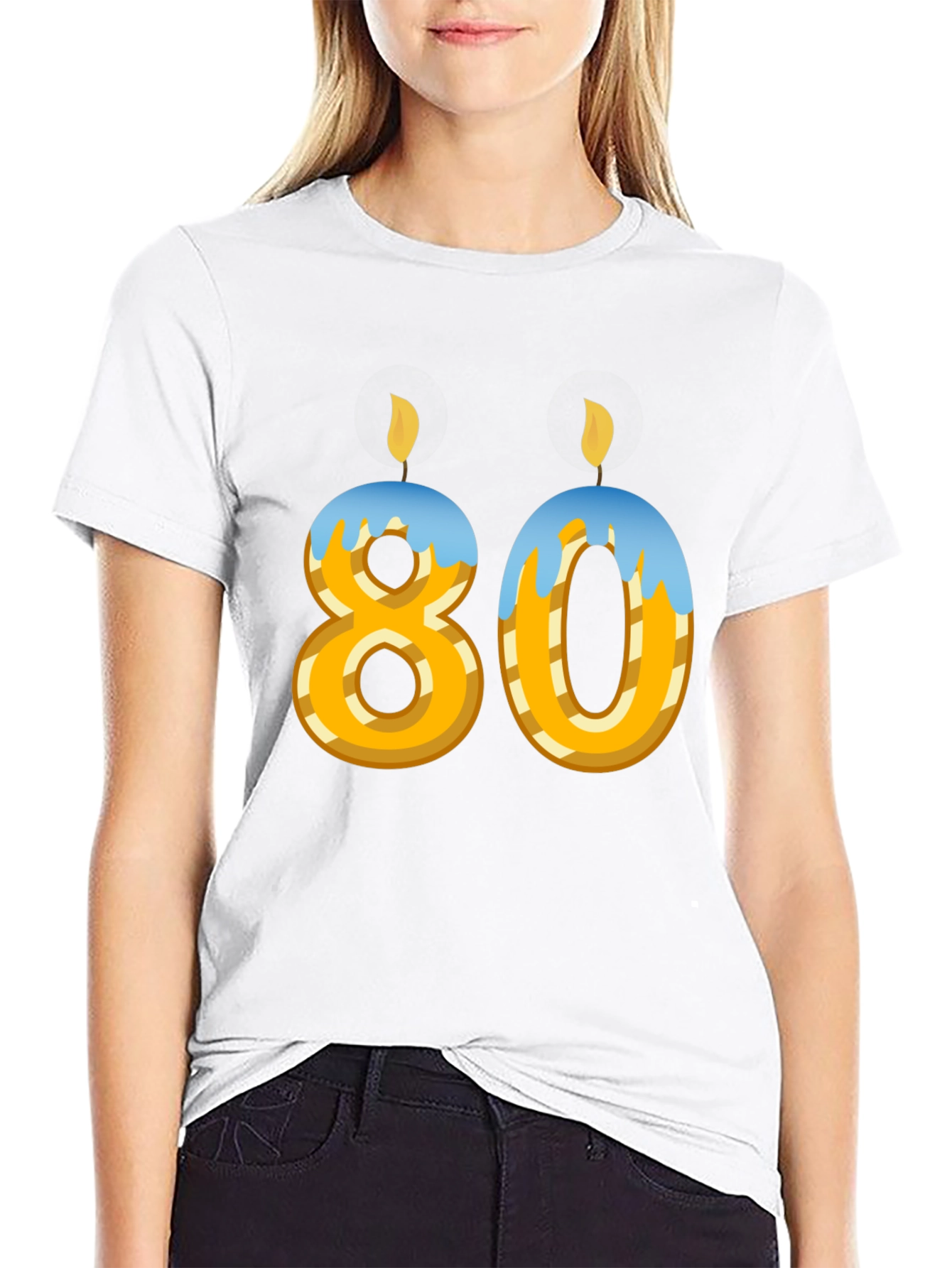 80th Birthday T-Shirt - Novelty Party Tee