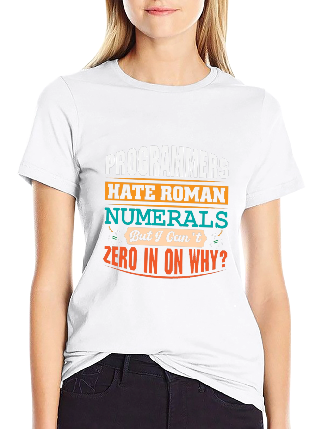 Programmers Hate Roman Numerals T-Shirt