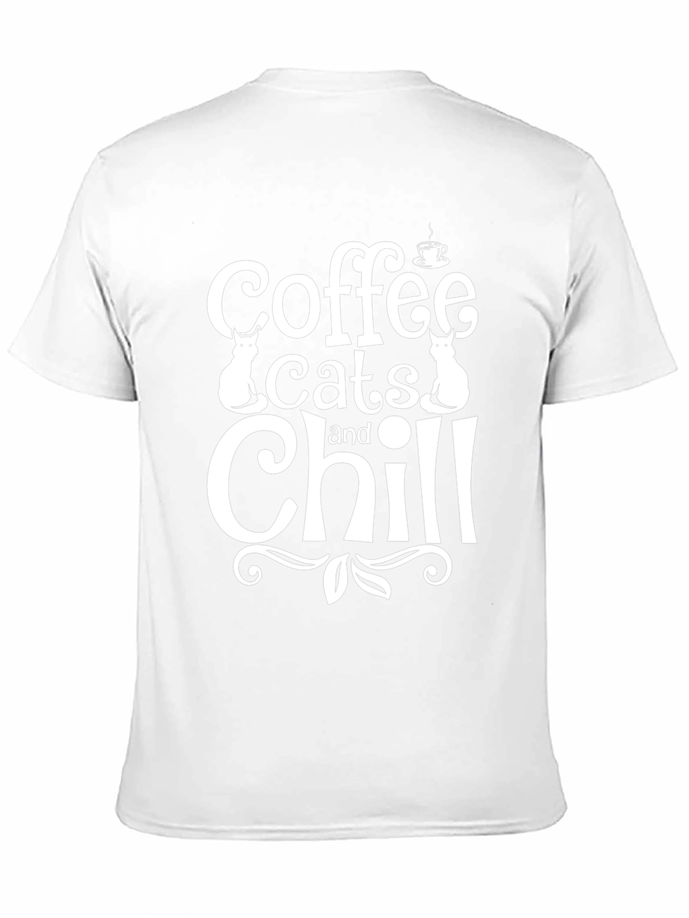 Coffee Cats and Chill T-Shirt - Unisex