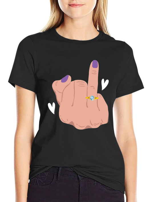 Funny Middle Finger T-Shirt