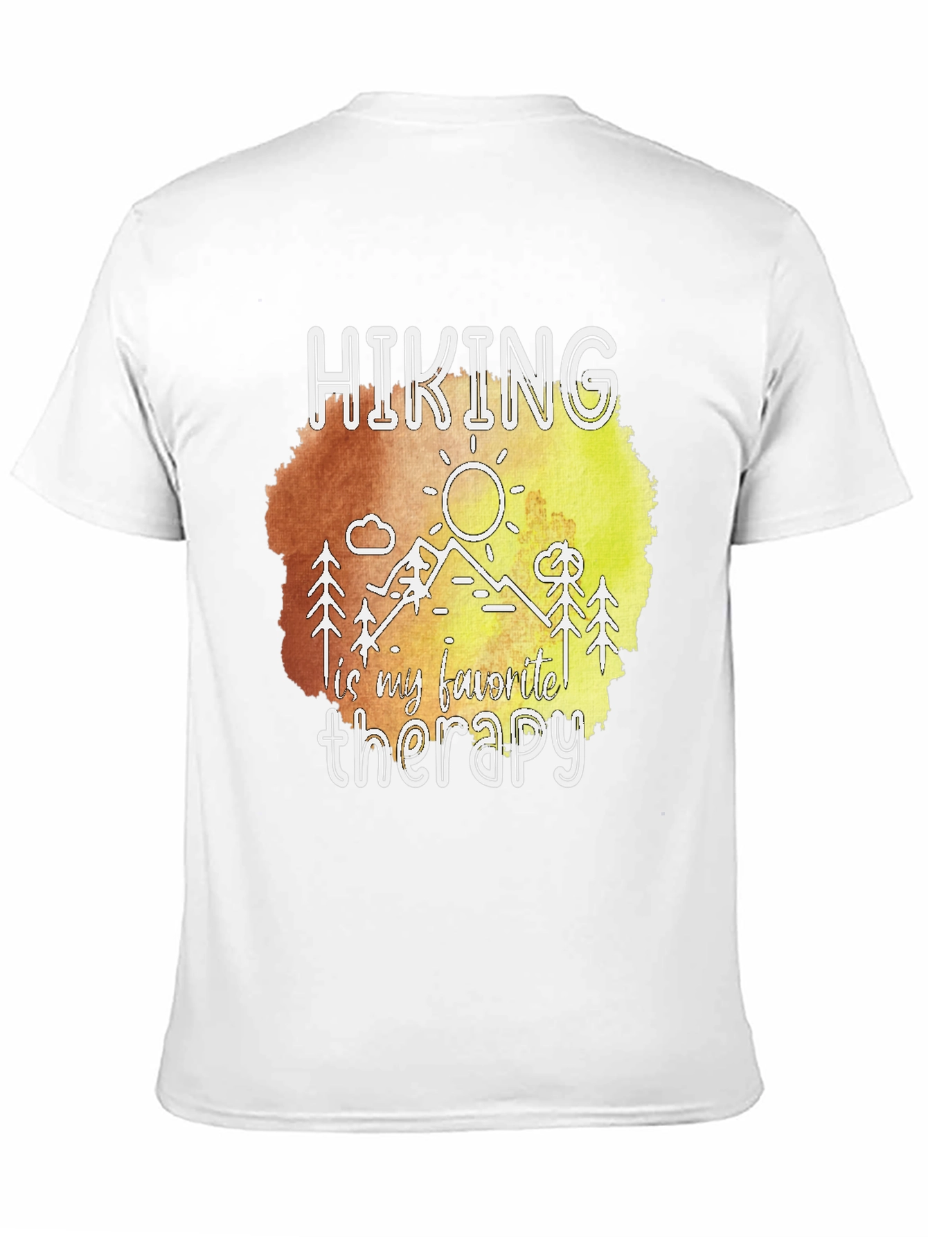Hiking is My Favorite Therapy T-Shirt