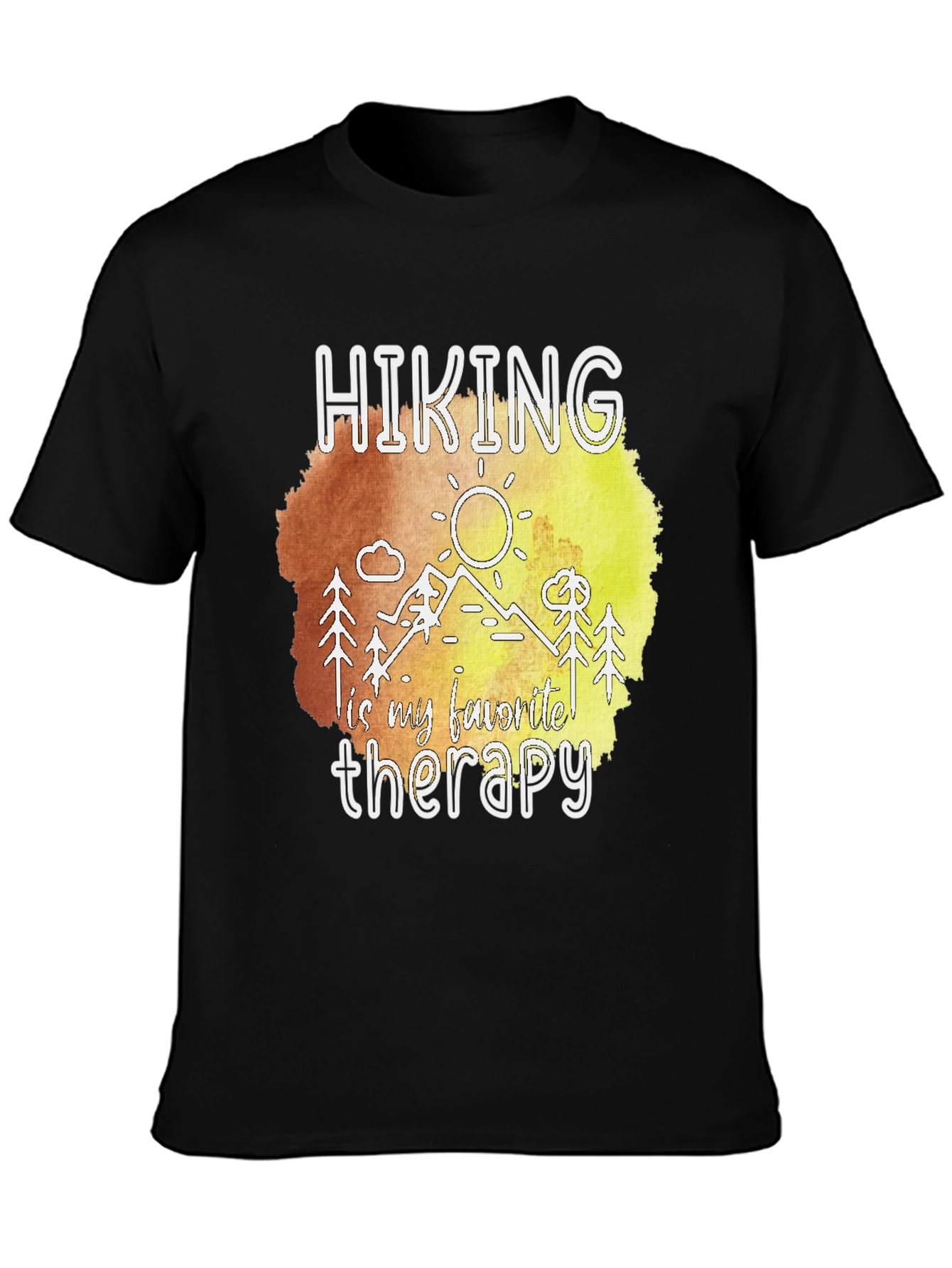 Hiking is My Favorite Therapy T-Shirt