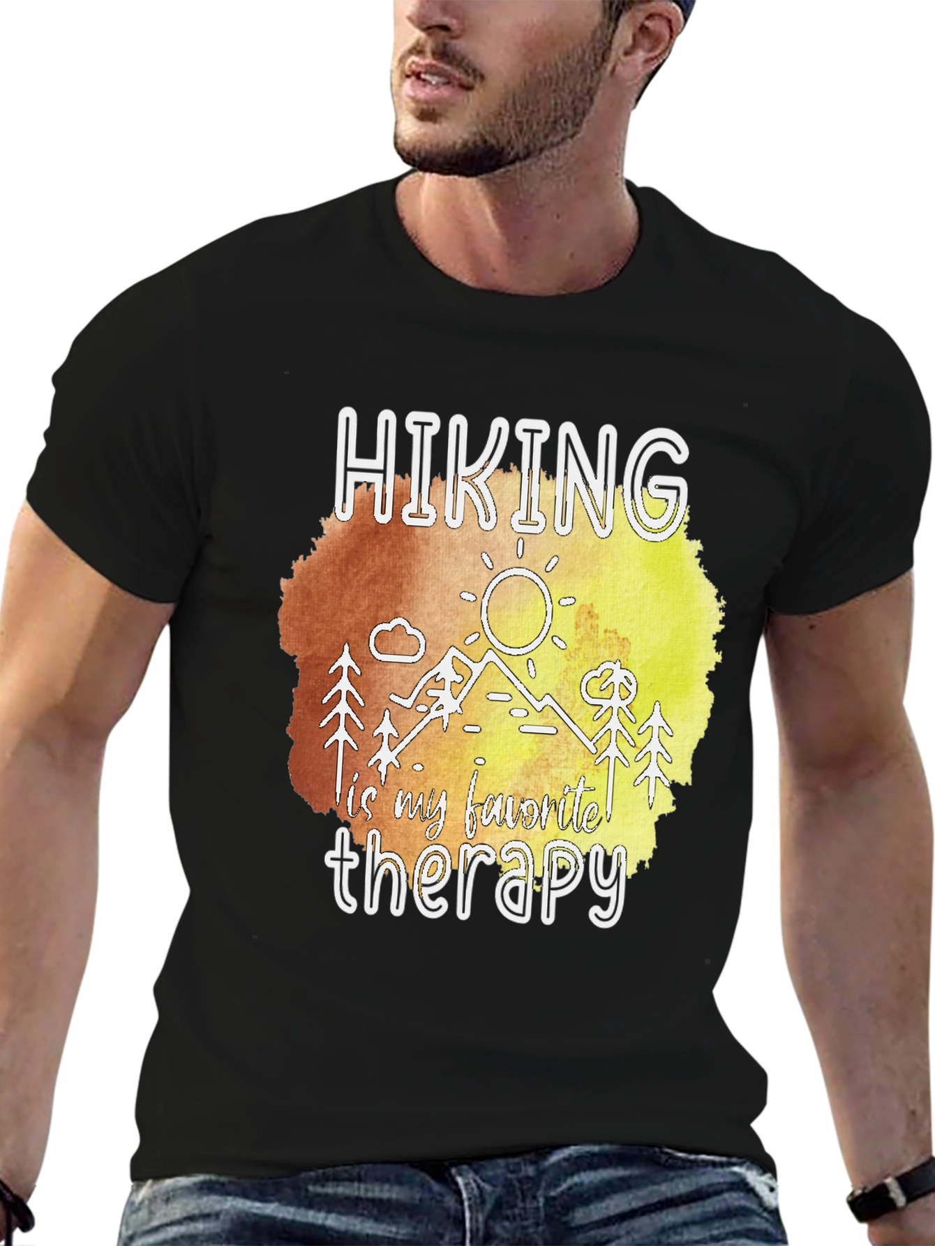 Hiking is My Favorite Therapy T-Shirt