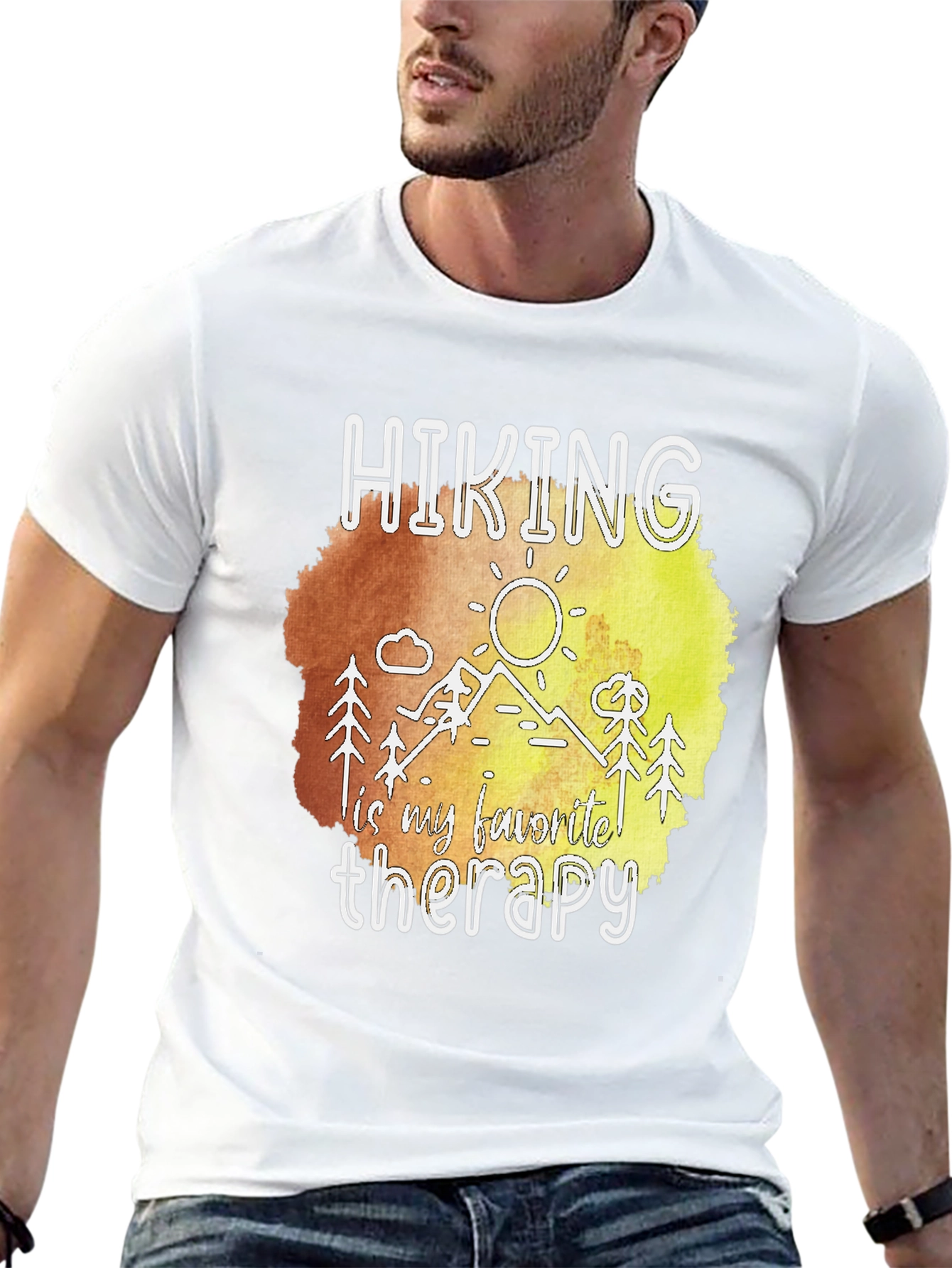 Hiking is My Favorite Therapy T-Shirt