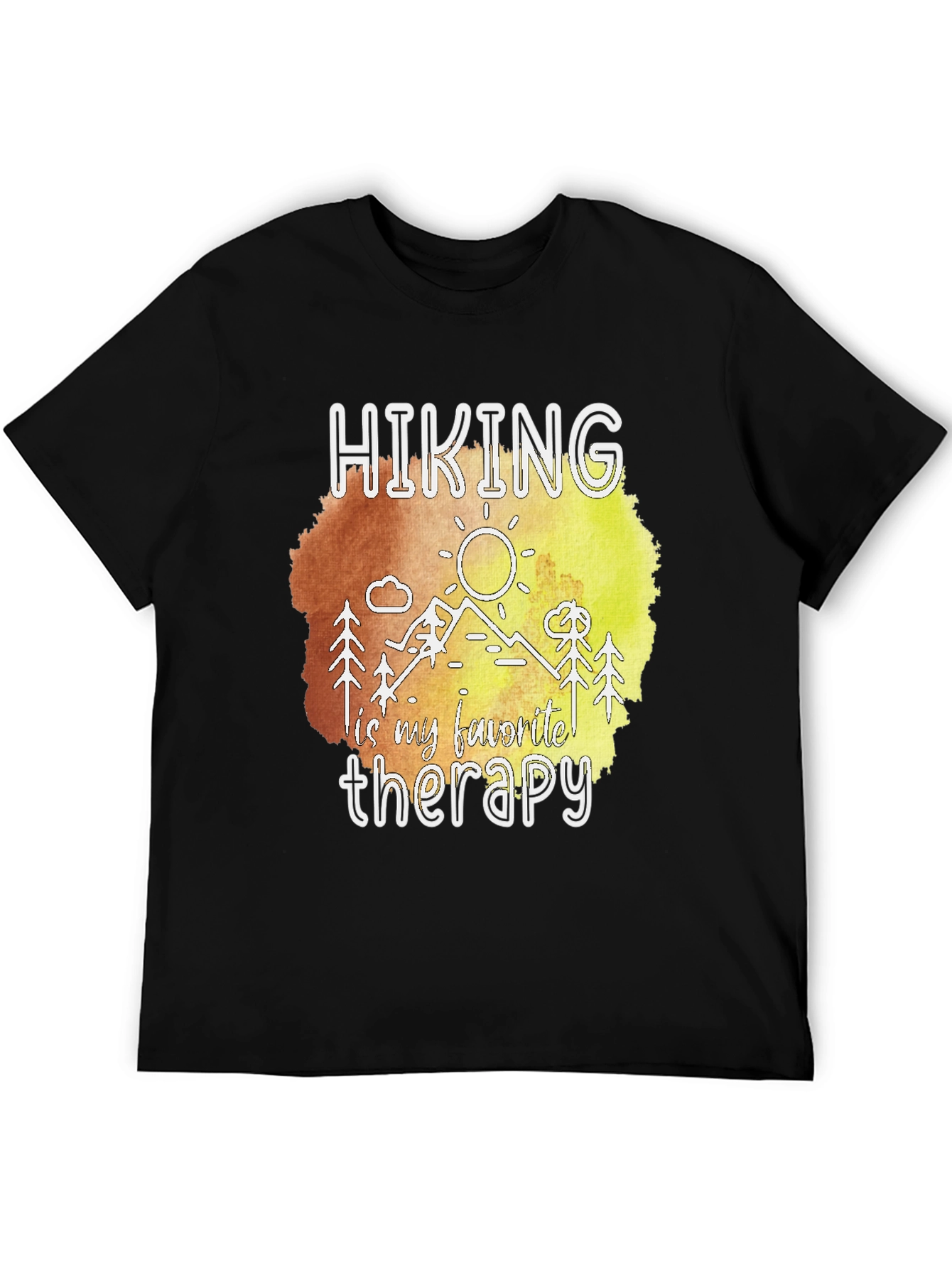 Hiking is My Favorite Therapy T-Shirt