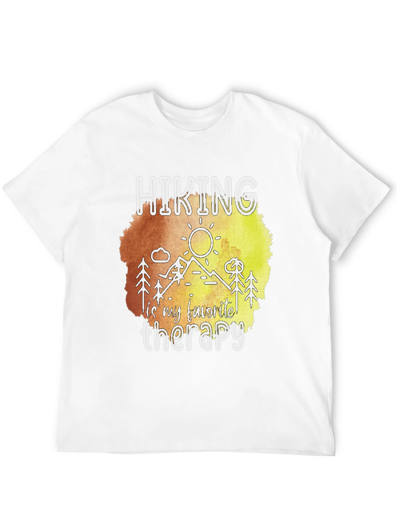Hiking is My Favorite Therapy T-Shirt
