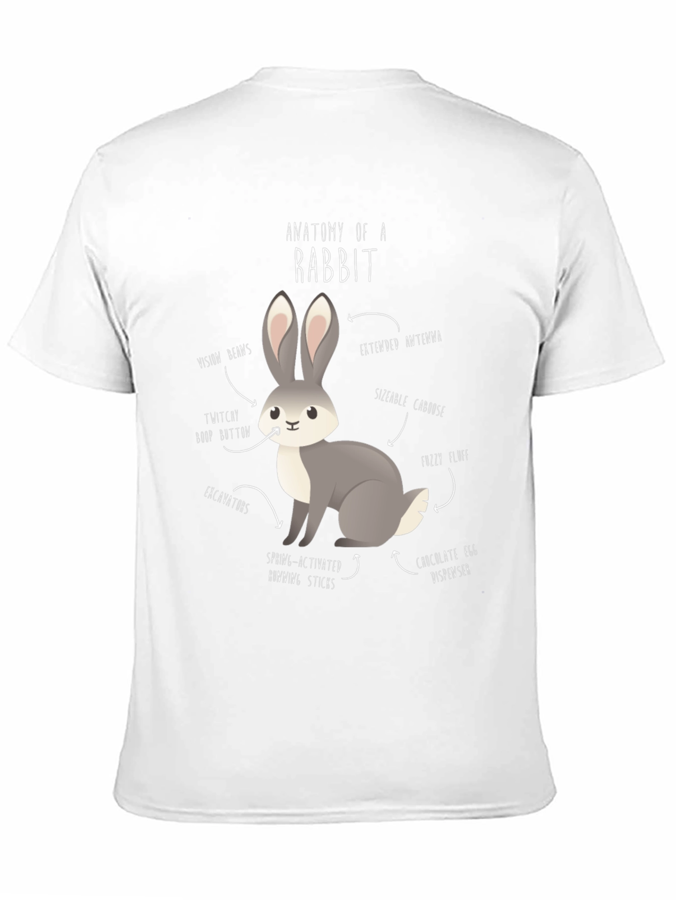 Anatomy of a Rabbit Graphic T-Shirt