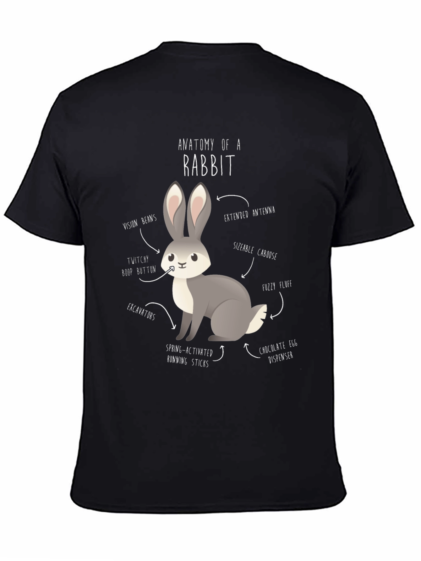 Anatomy of a Rabbit Graphic T-Shirt