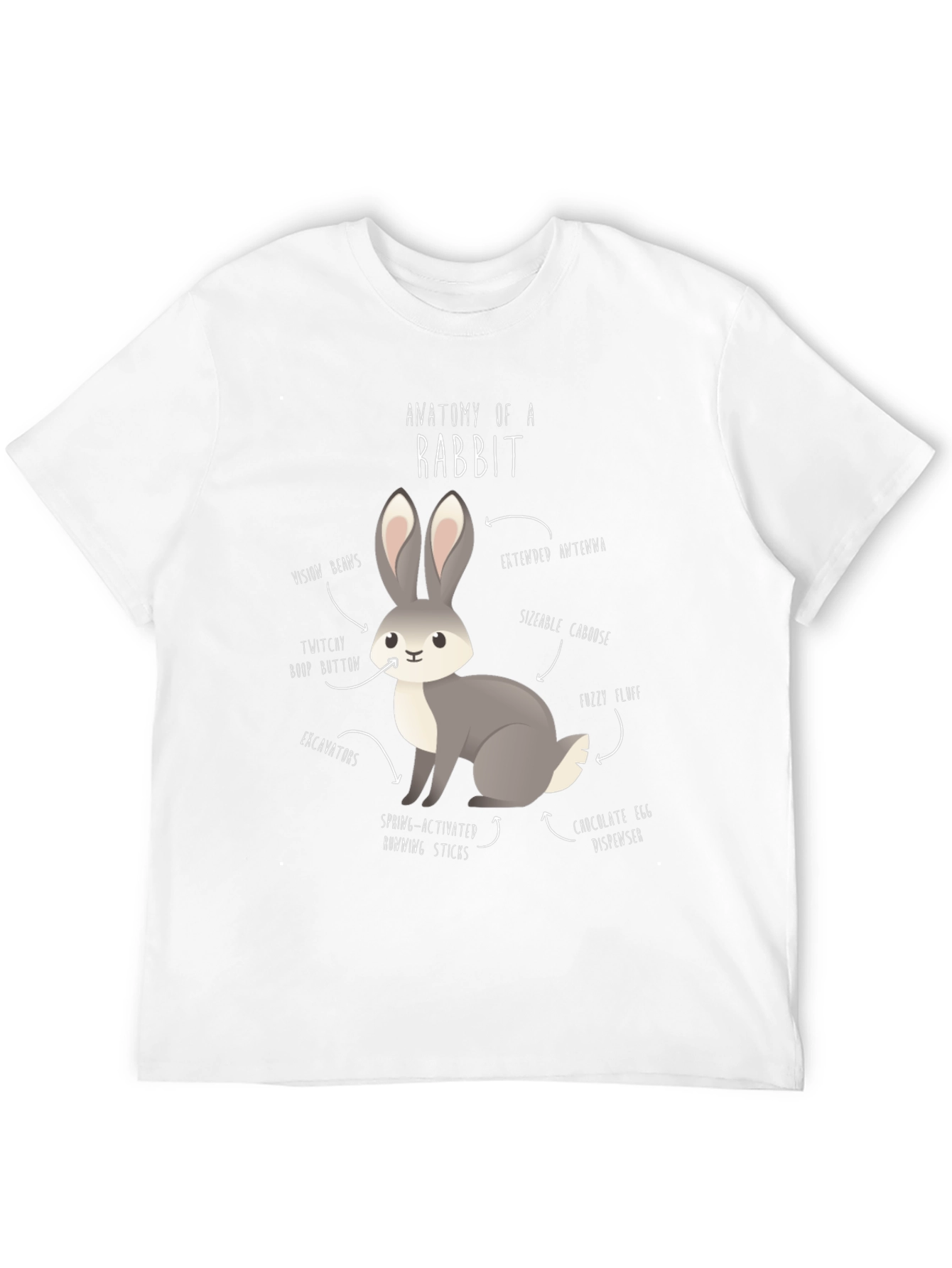 Anatomy of a Rabbit Graphic T-Shirt