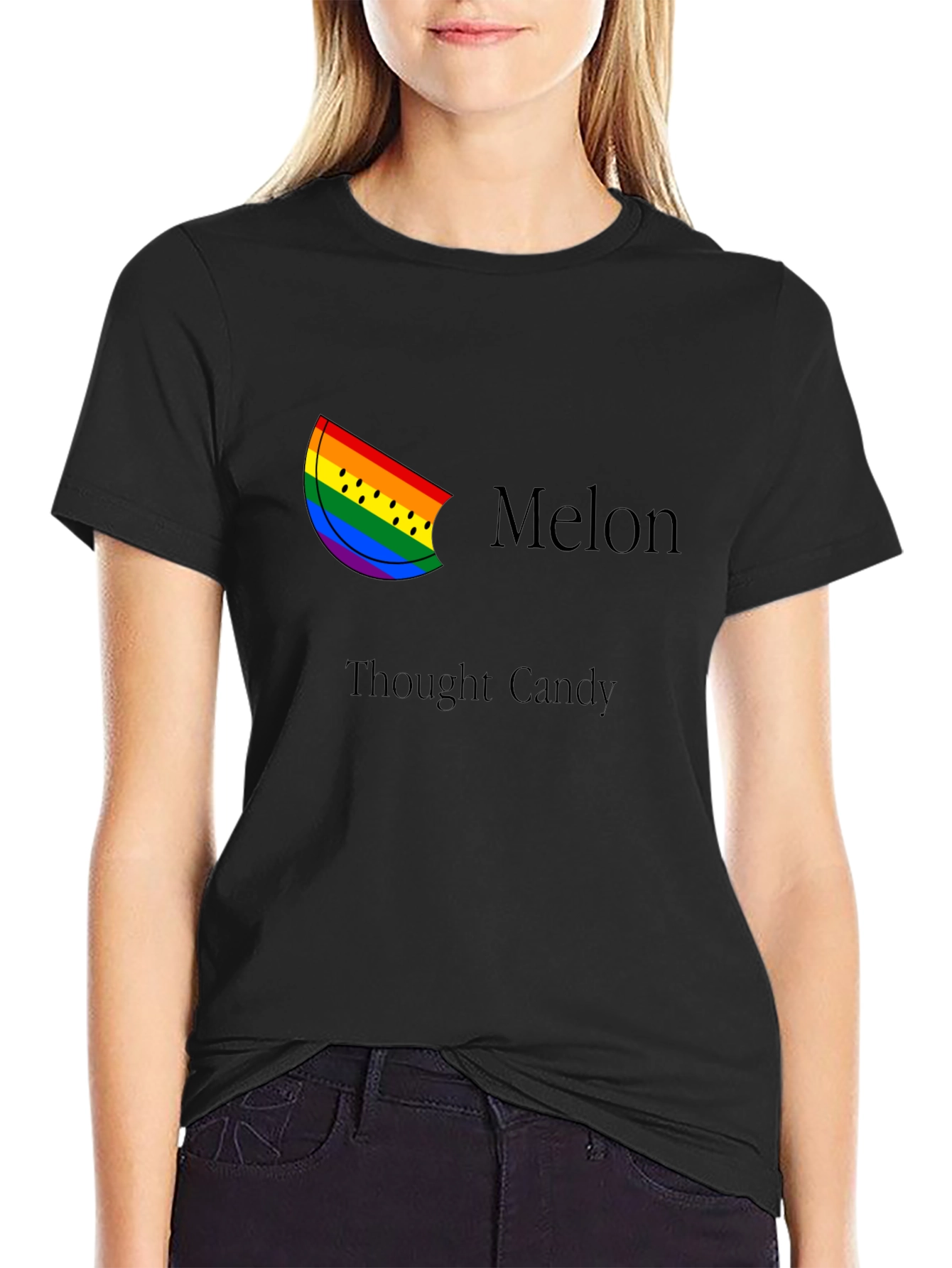 LGBT Pride Melon Thought Candy T-Shirt