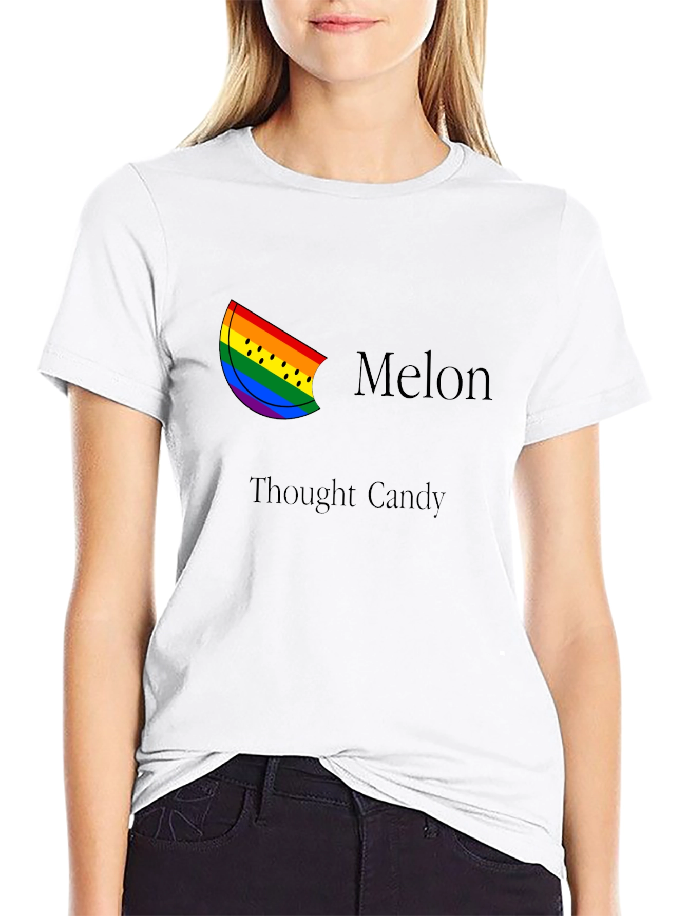 LGBT Pride Melon Thought Candy T-Shirt